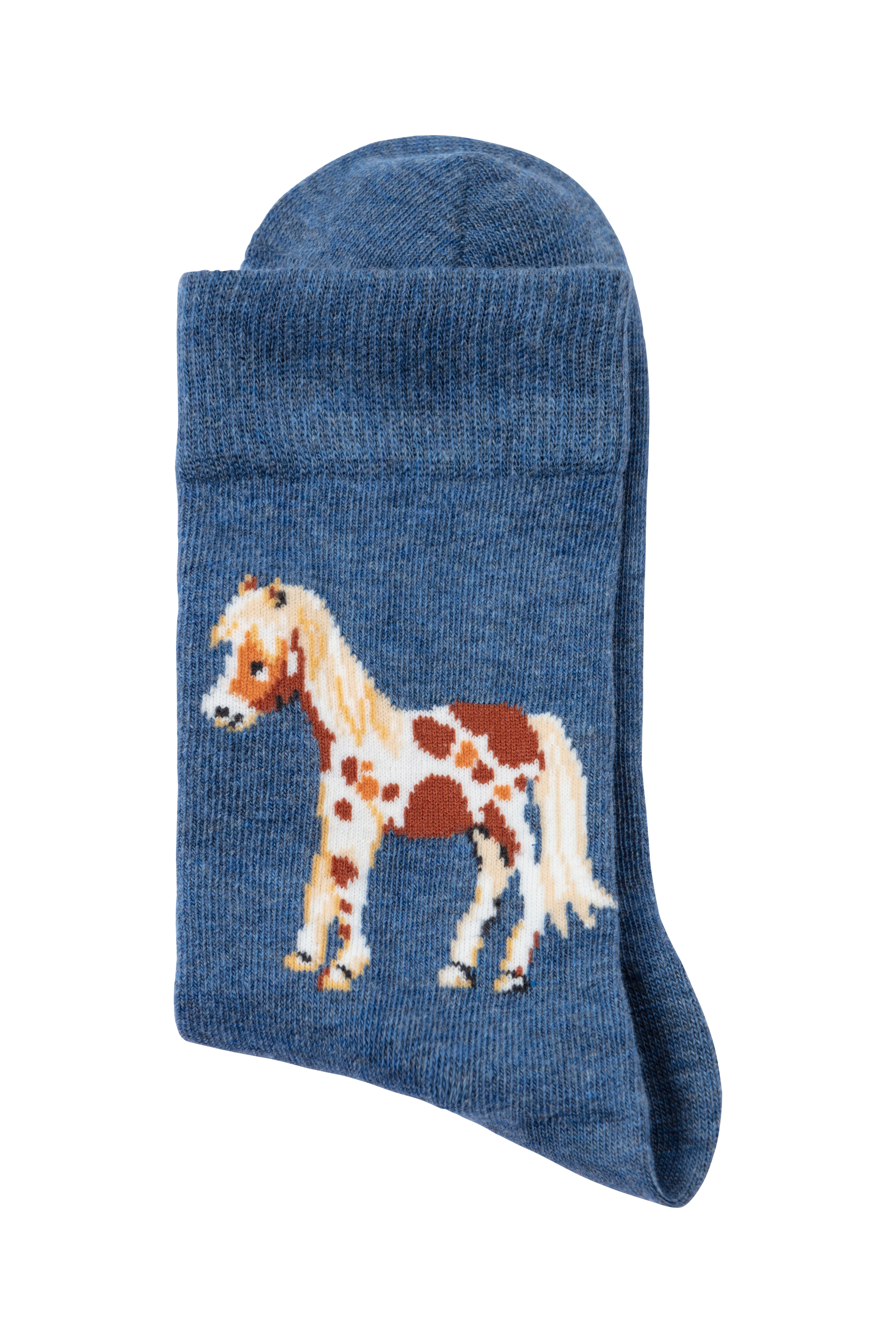 Mit Pferdemotiven unterschiedlichen H.I.S Socken (5-Paar)