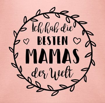 Shirtracer Shirtbody Ich hab die besten Mamas der Welt Mama