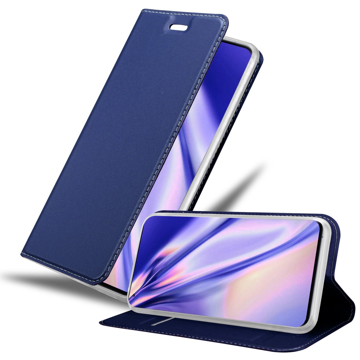 Cadorabo Handyhülle für Oppo FIND X5 PRO Hülle Oppo FIND X5 PRO, Schutzhülle Hülle mit Standfunktion, Magnetverschluss und Kartenfach