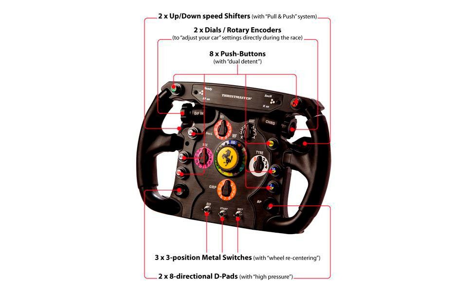Thrustmaster Ferrari F1 Wheel AddOn Gaming-Lenkrad