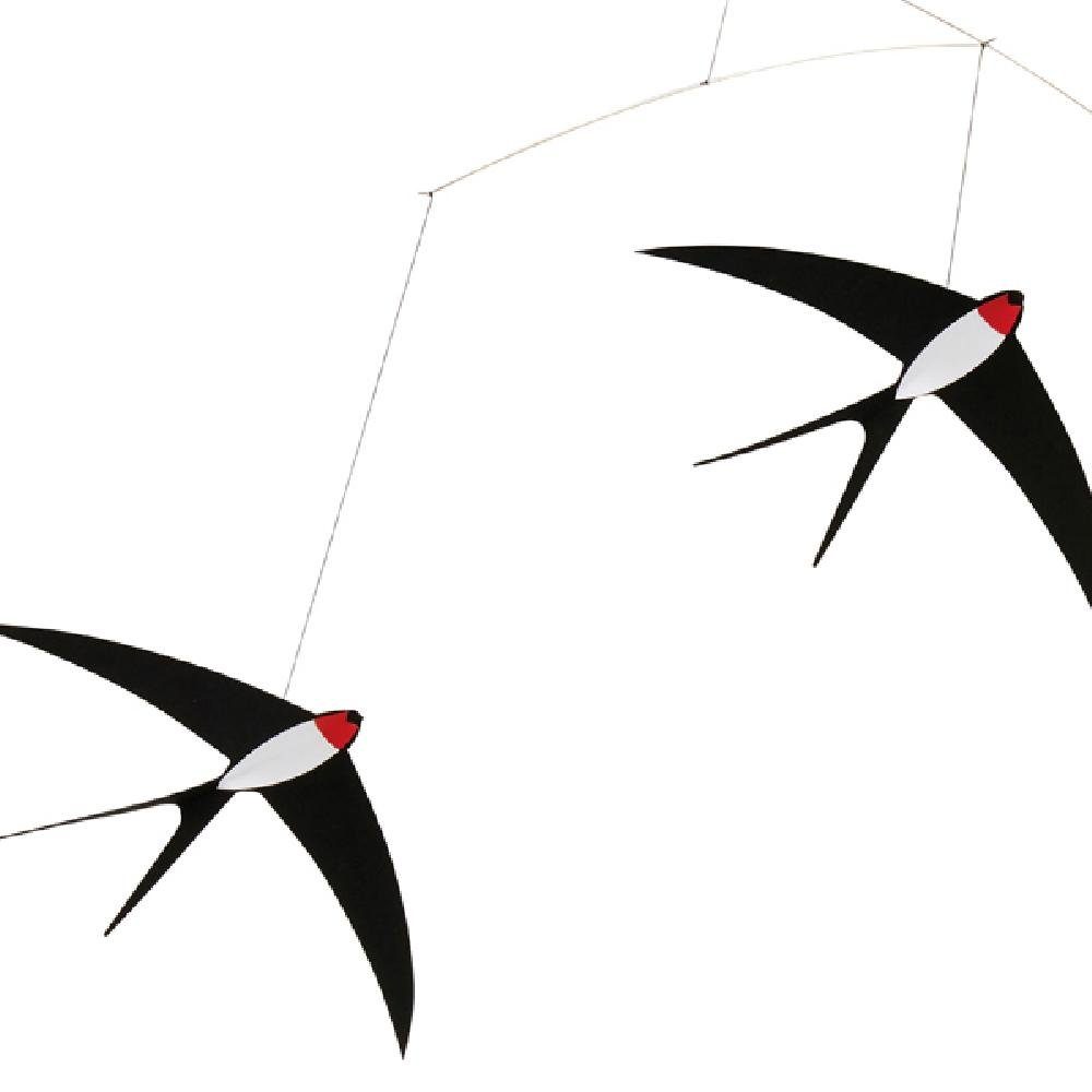 Flensted Mobiles Skulptur Mobile Fünf Fliegende günstig online kaufen
