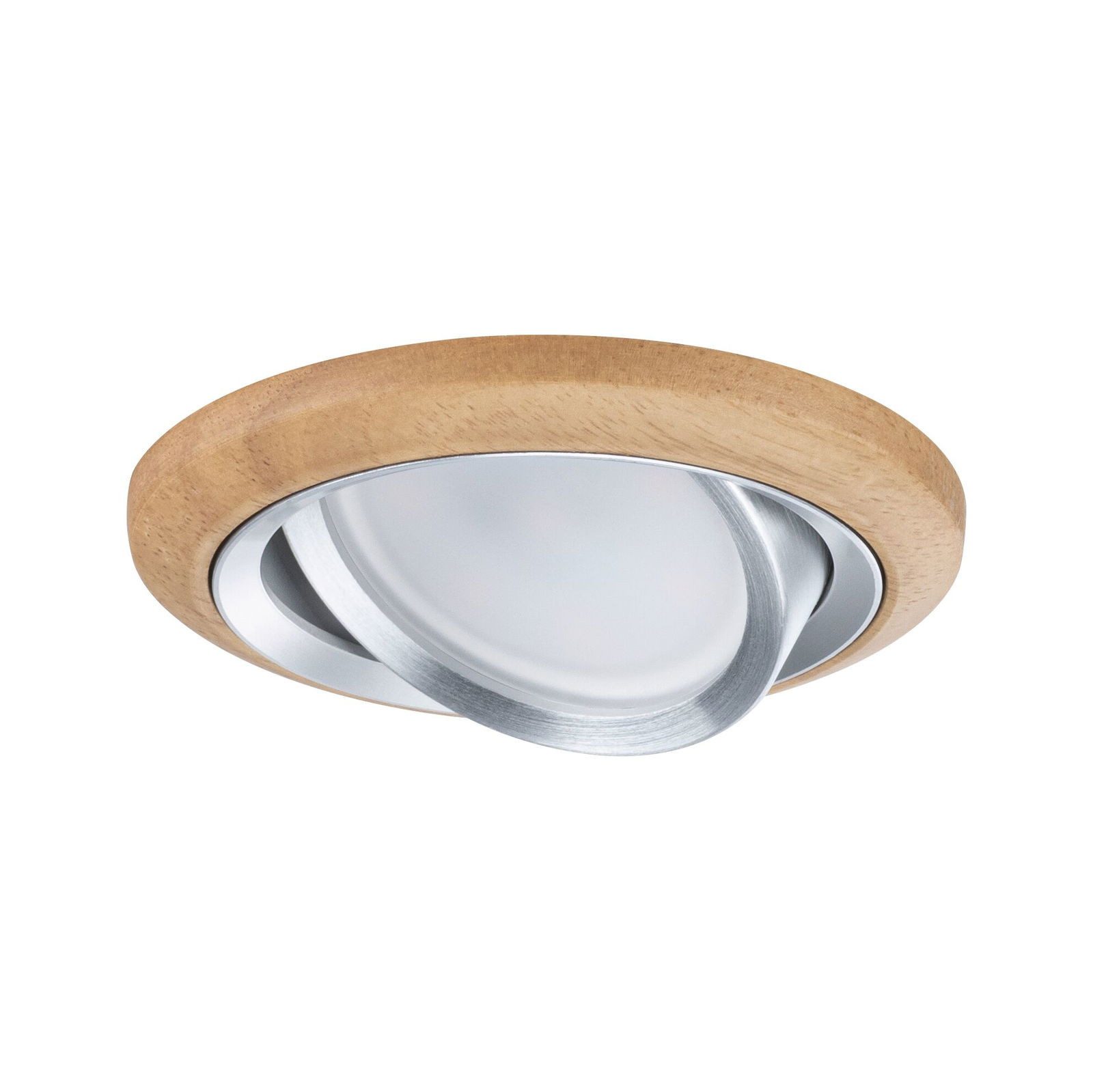Paulmann LED Einbauleuchte LED Einbauleuchte Lanati Einzelspot 6W 470lm 230V 2700K, LED fest integriert, Warmweiß