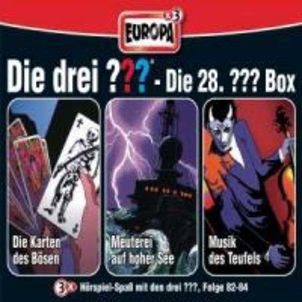 Hörspiel Die drei ??? Box 28. Folgen 82 84 (drei Fragezeichen) 3 CDs, Verlag Sony Music