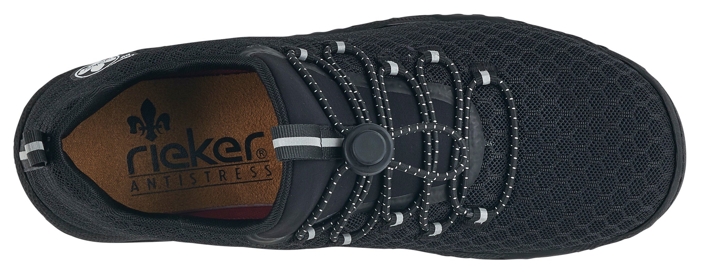 Schnellverschluss Rieker Sneaker mit praktischem Slip-On