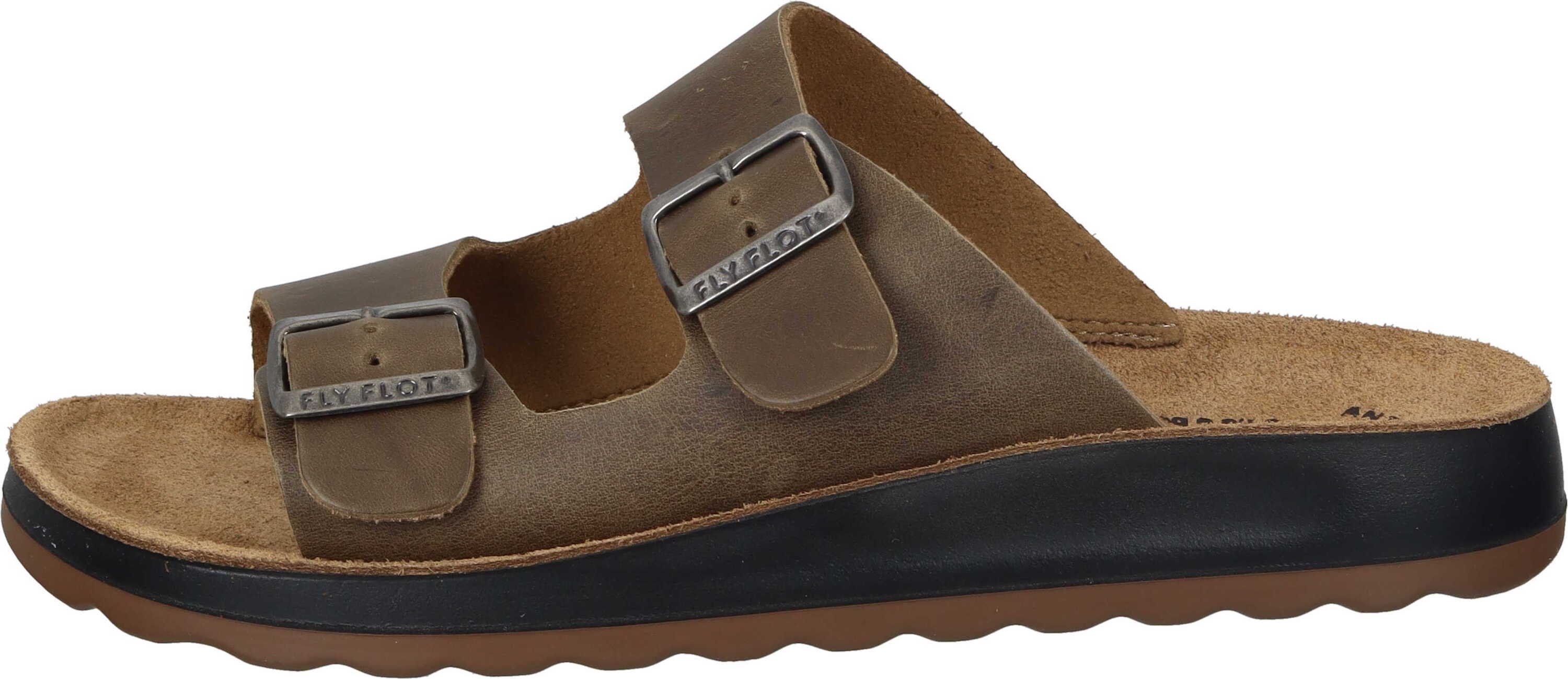 Fly Flot Pantoletten Pantolette aus echtem günstig online kaufen