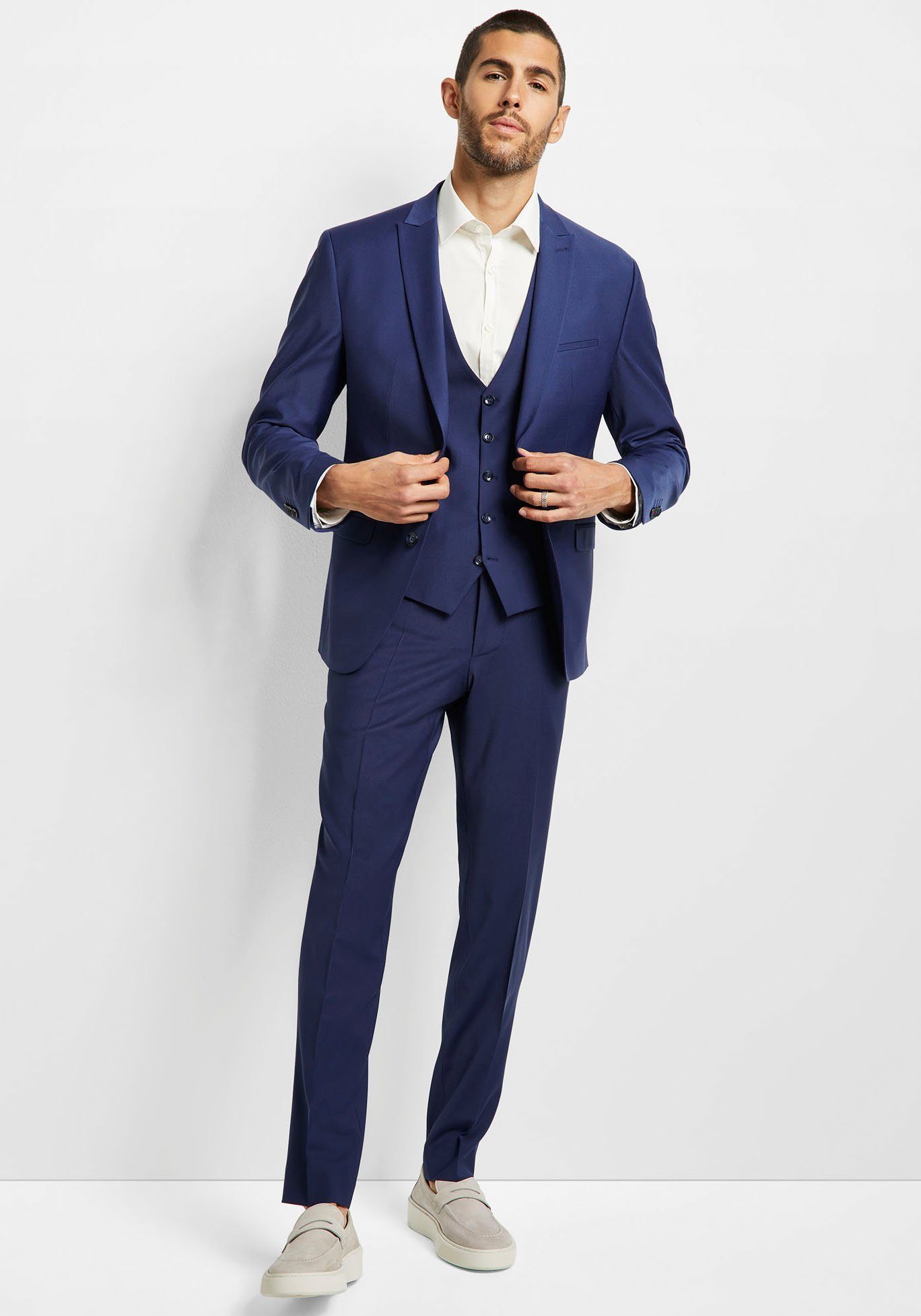 Cinque Baukastensakko CICASTELLO mit Schurwolle, Slim-Fit – Bild 3 von 5