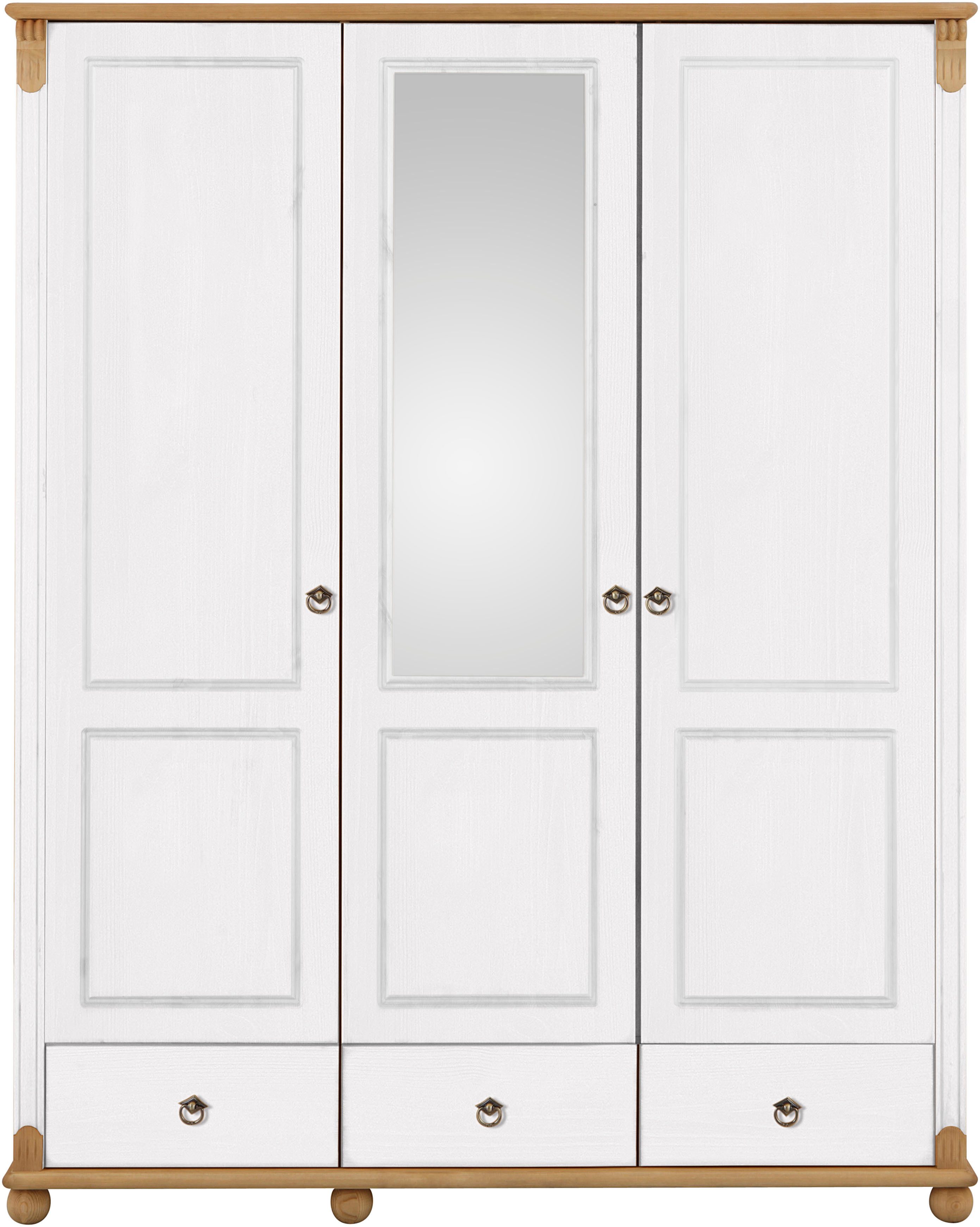 Home affaire Kleiderschrank "Tessin, Dretürenschrank, 3-türig", (B/H/T ca. günstig online kaufen