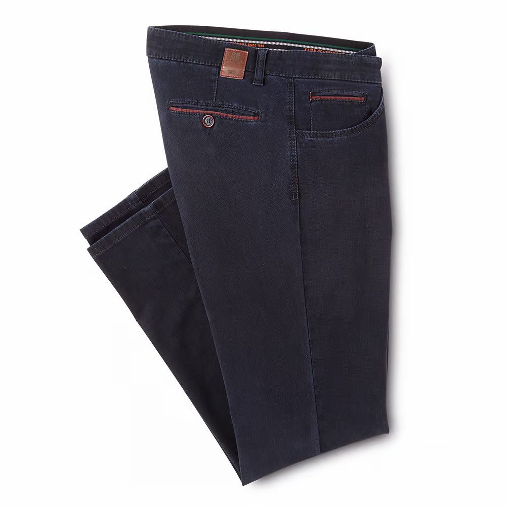Chinohose Herren Jeans Marvin dunkelblau