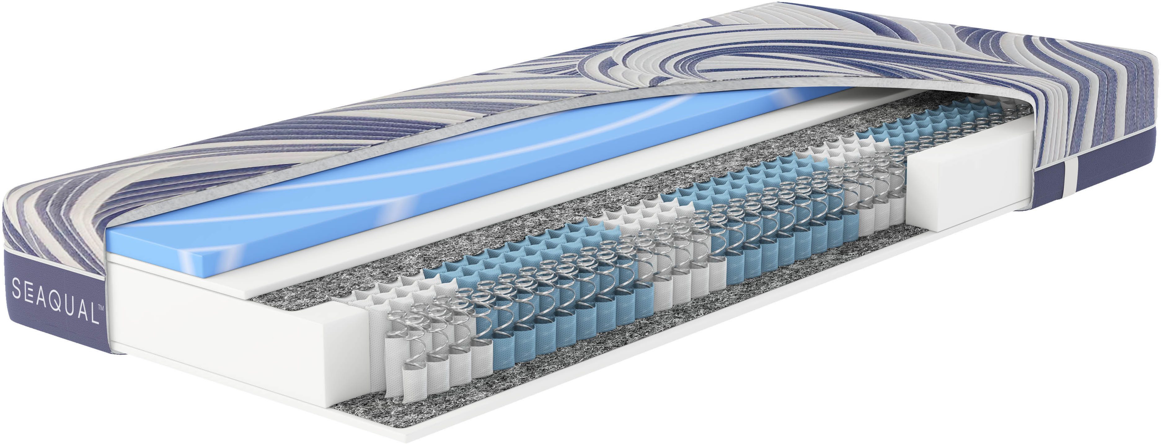 Taschenfederkernmatratze Ocean Clean TFK, Hn8 Schlafsysteme, 21 cm hoch, (1-tlg)