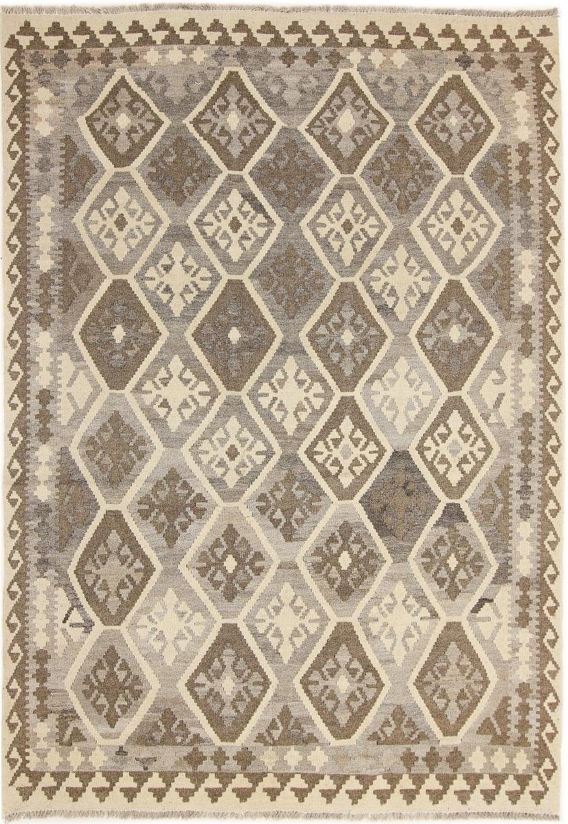 Orientteppich, 175x247 Afghan Nain Moderner Handgewebter Kelim 3 Orientteppich Heritage rechteckig, Höhe: Trading, mm