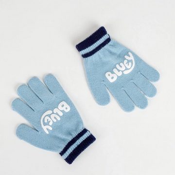 Cerdá Bommelmütze Bluey und Bingo Mützen und Handschuh-Set - Bluey