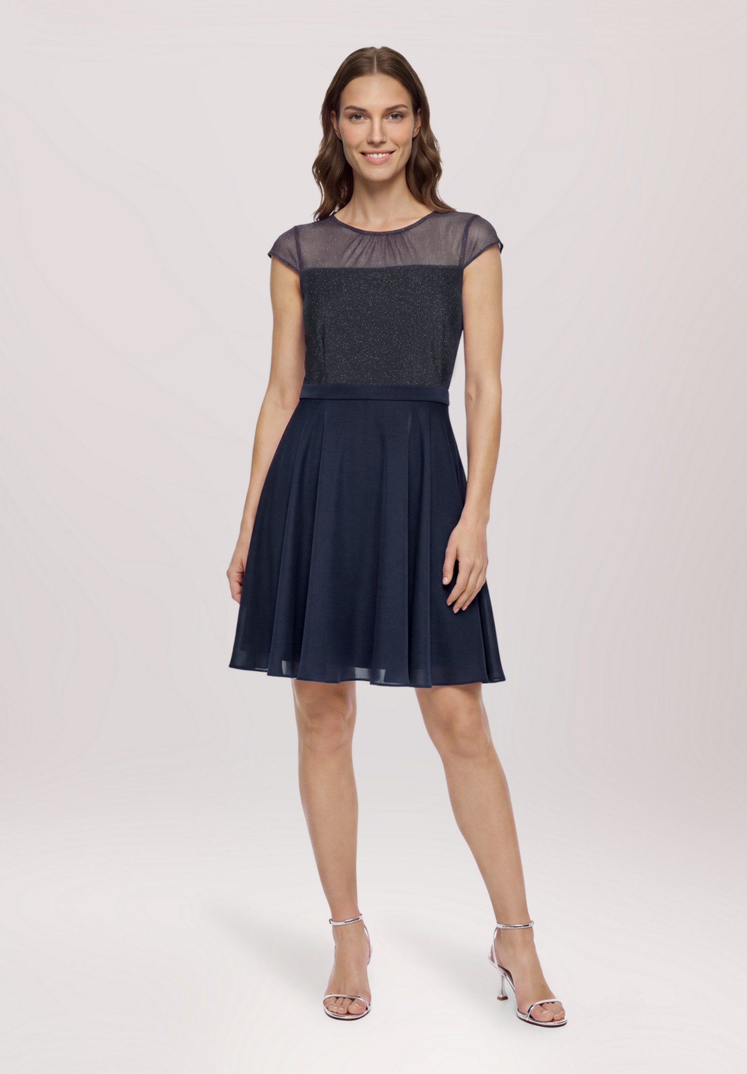 Vera Mont Cocktailkleid Damen kurzarm – Bild 2 von 5