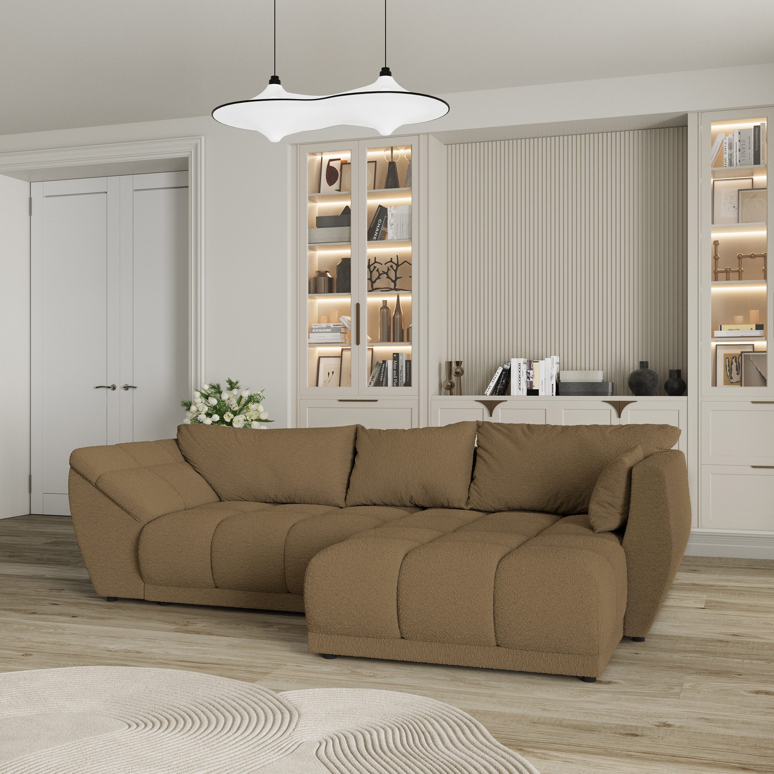 Masseno Ecksofa ORENTI mit Schlaffunktion L-Form, günstig online kaufen