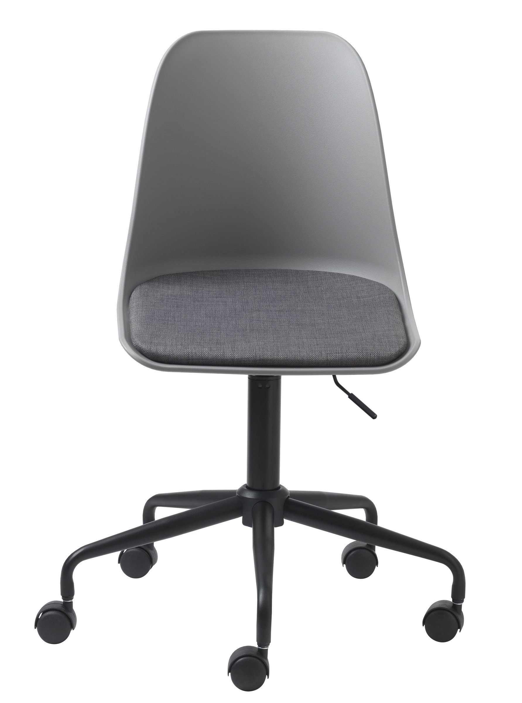 WHISTLER, Bürostuhl aus in möbelando grau Metall/Kunststoff