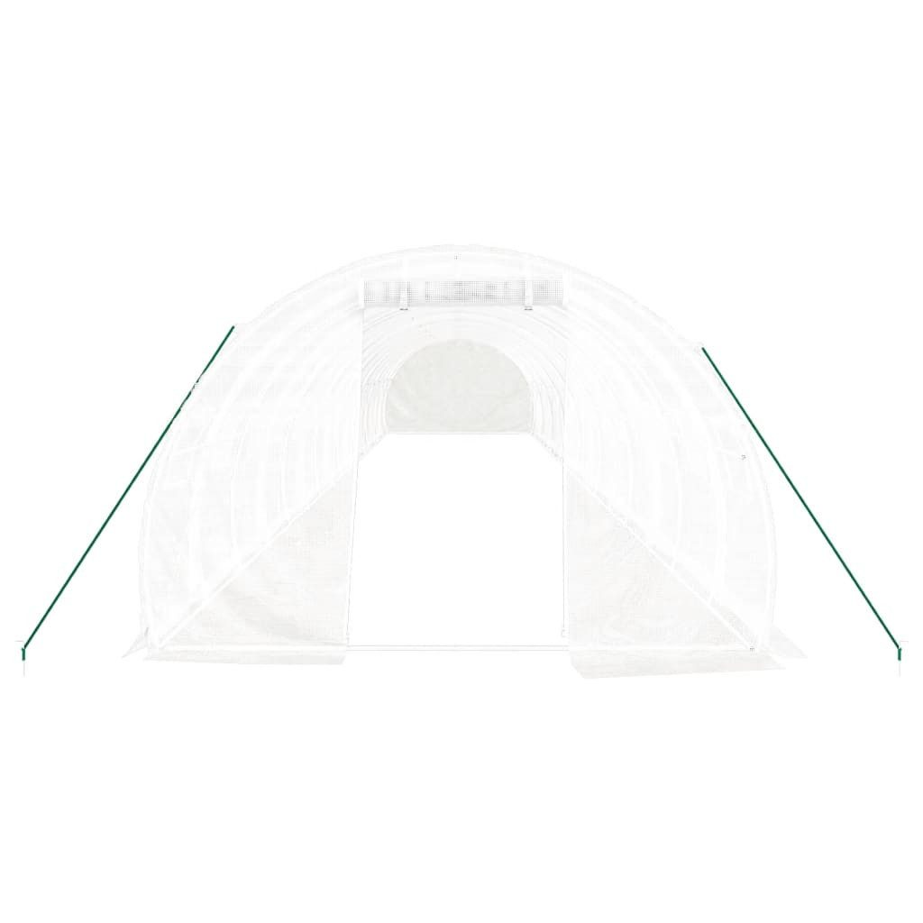 furnicato Gewächshaus mit Stahlrahmen W...