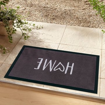 Fußmatte Fußmatte Home braun rechteckig In- / Outdoor, Teppich Boss, rechteckig, Höhe: 5 mm