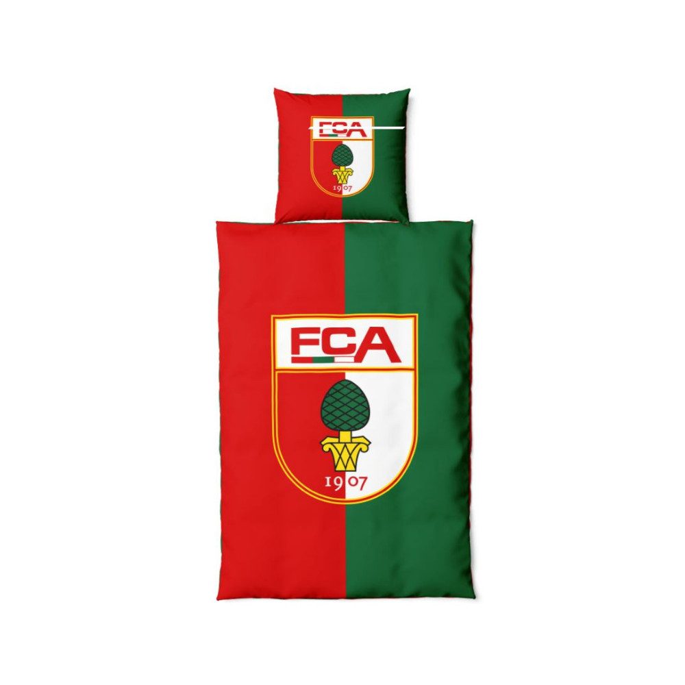 VertriebsArena GmbH Bettwäsche FC Augsburg Bettwäsche gestreift