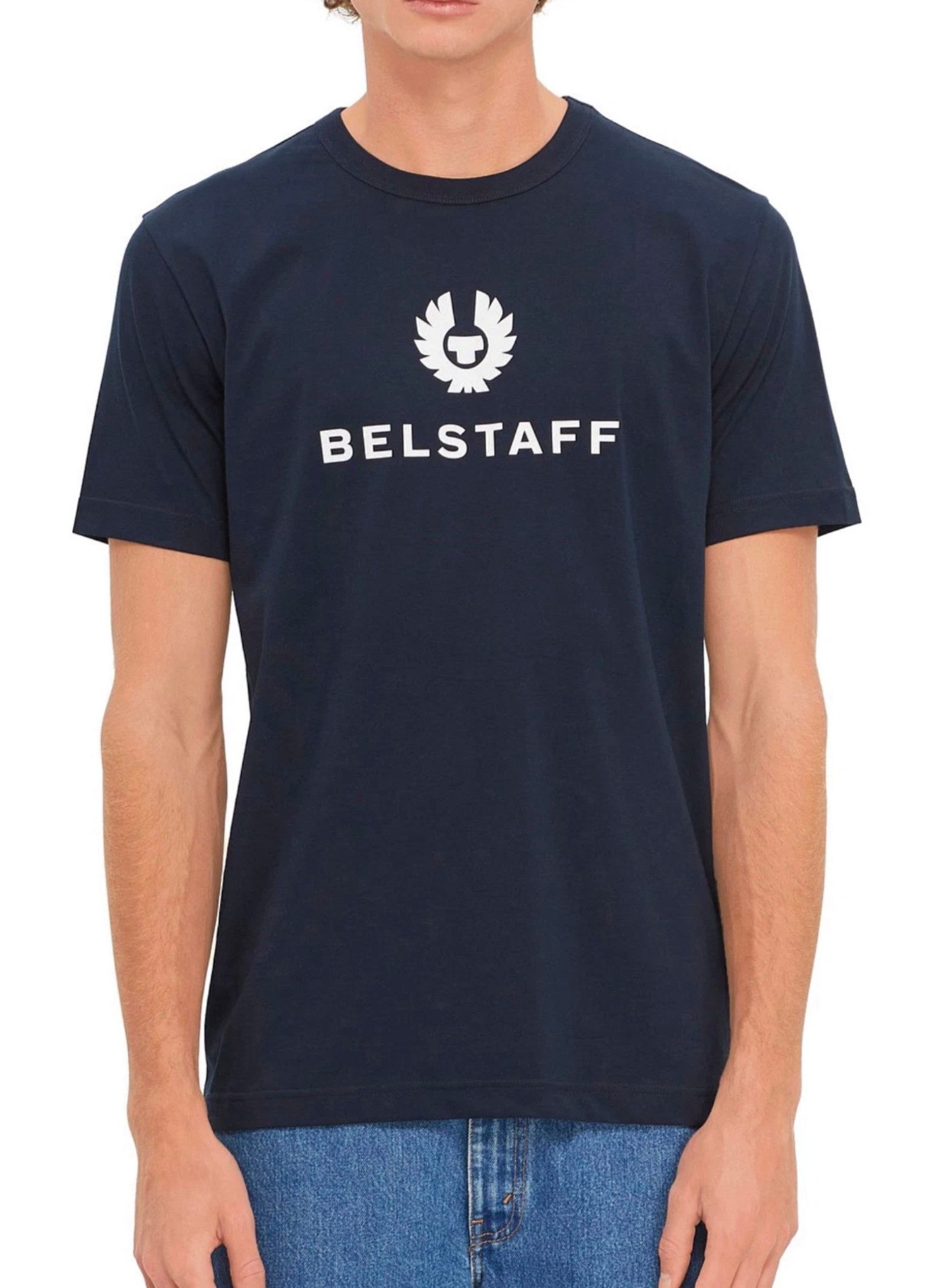 Belstaff T-Shirt Herren Signature Regular Cut Phoenix Logo Tee