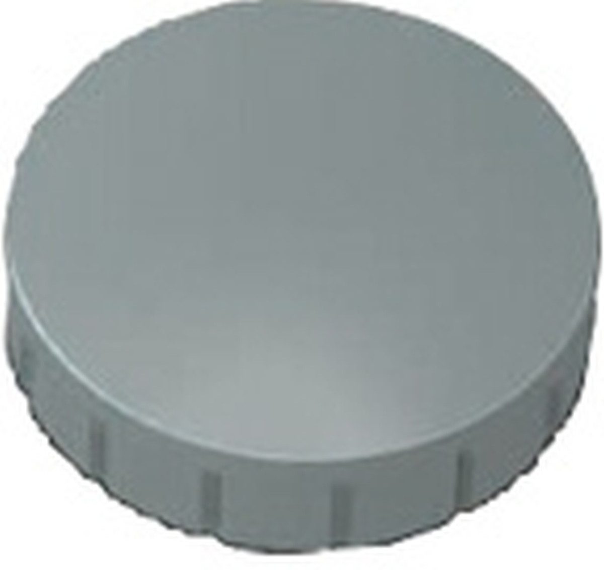 MAUL Magnet Rundmagnet Solid 24 mm 0,6 kg Haftkraft 10 Stück grau
