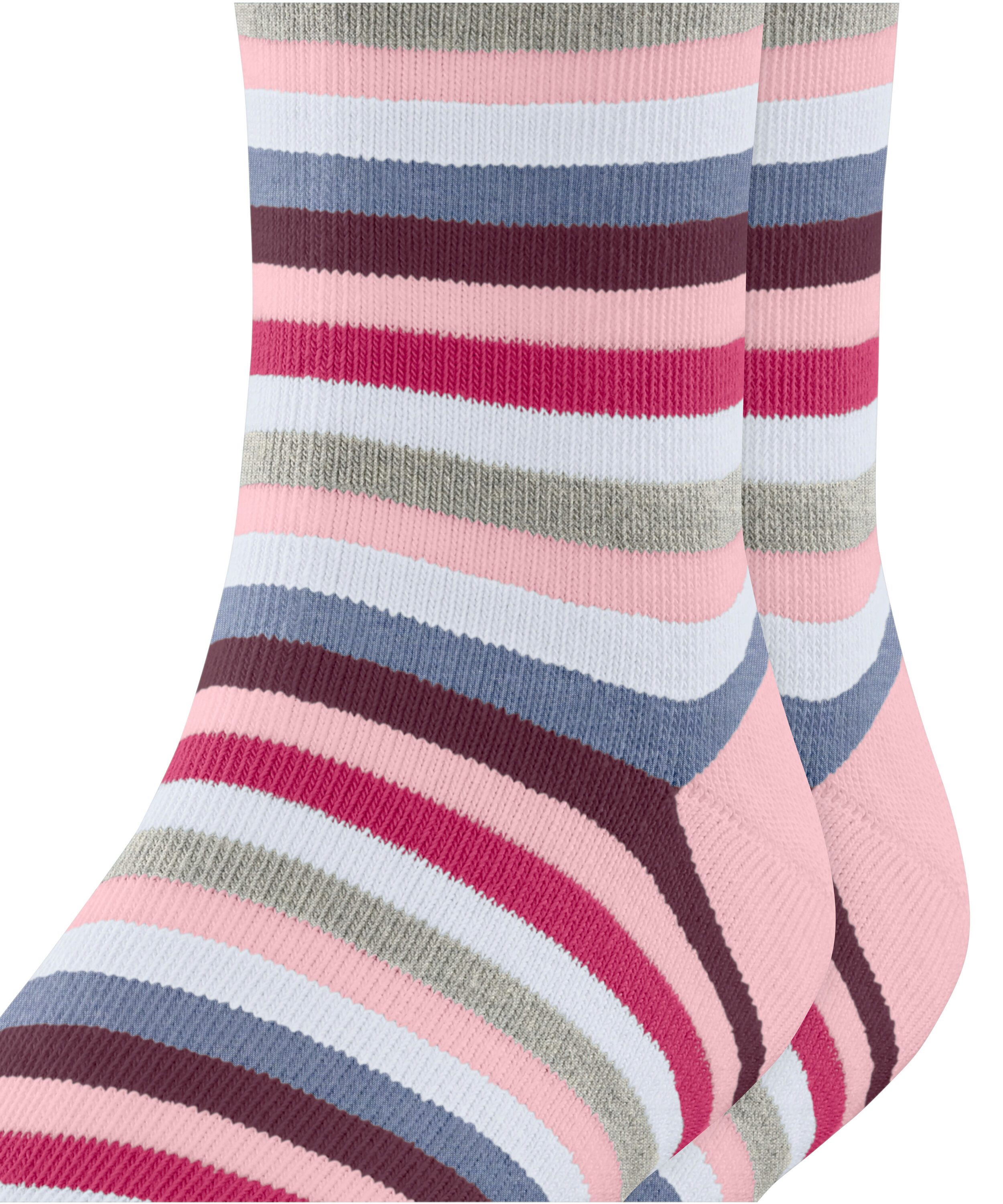 Esprit Socken Playful Stripe (2 Paar) mit Streifen, Cotton-Mix, elastisches Bündchen – Bild 4 von 5