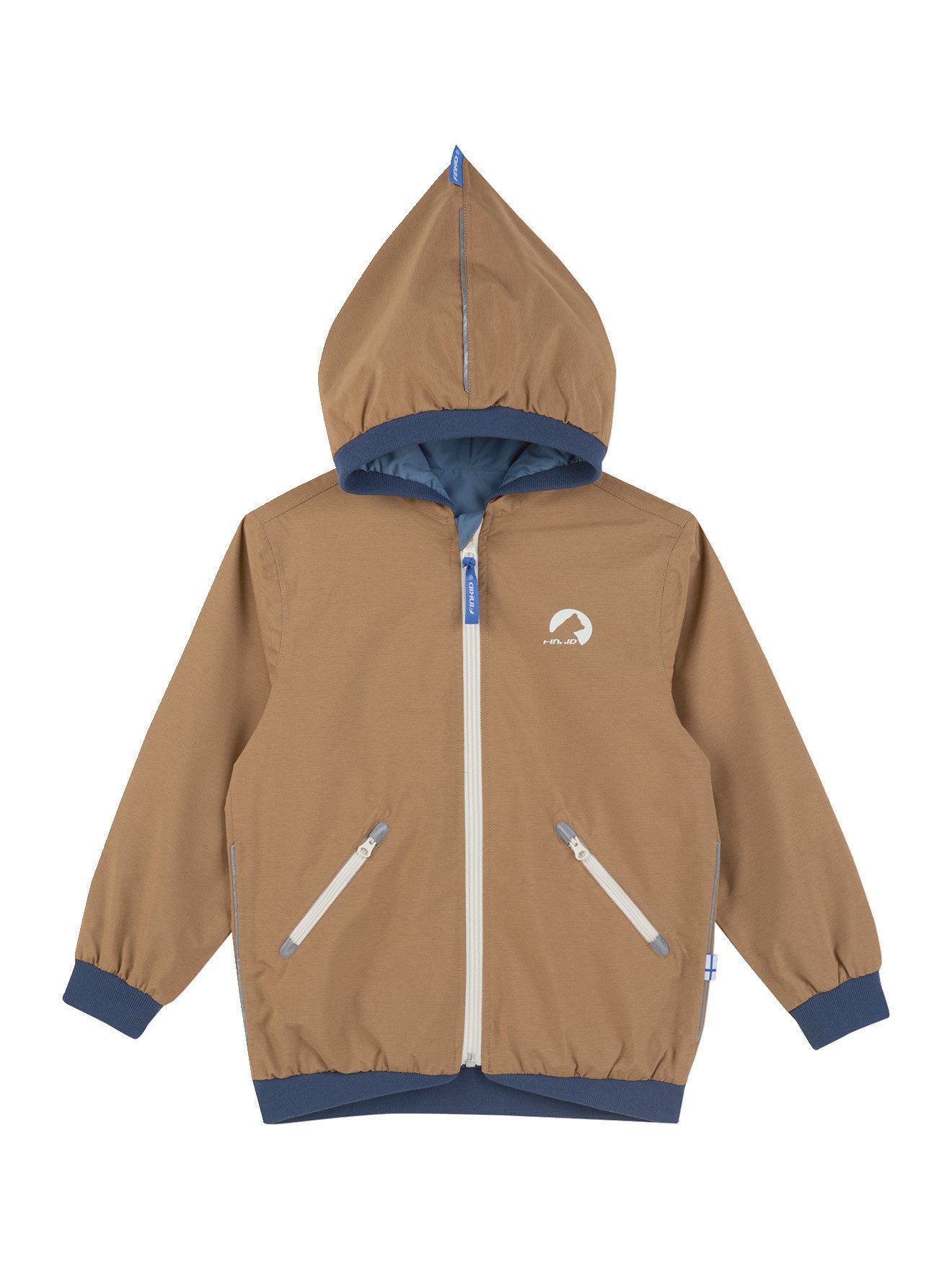 Finkid Regenjacke Wendbare Kinder Regenjacke MUUTUVA