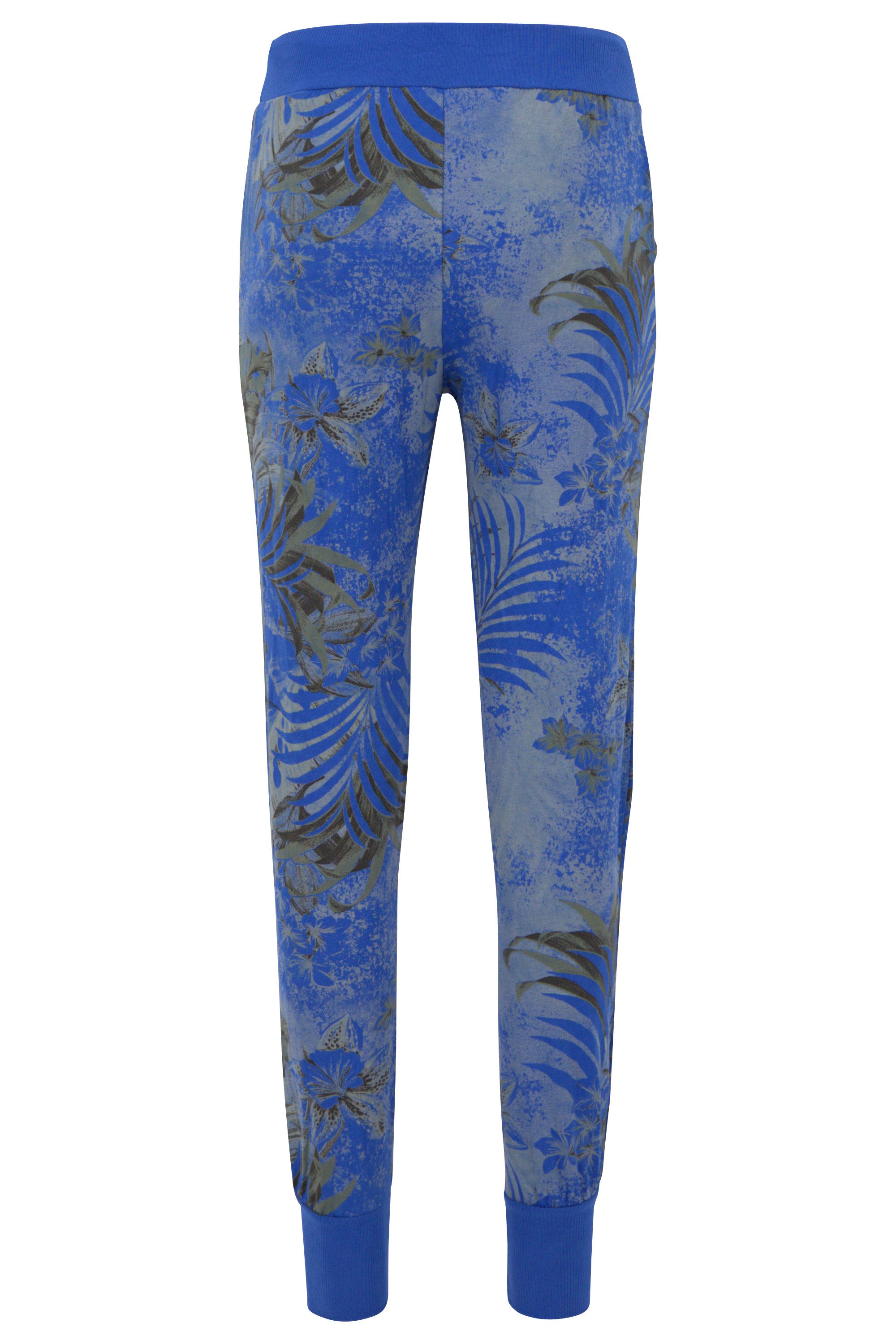 malito more than fashion Jogginghose malito Damen Jogginghose mit Jungle Print, Sporthose mit Muster, Sweatpants mit Jungelprint