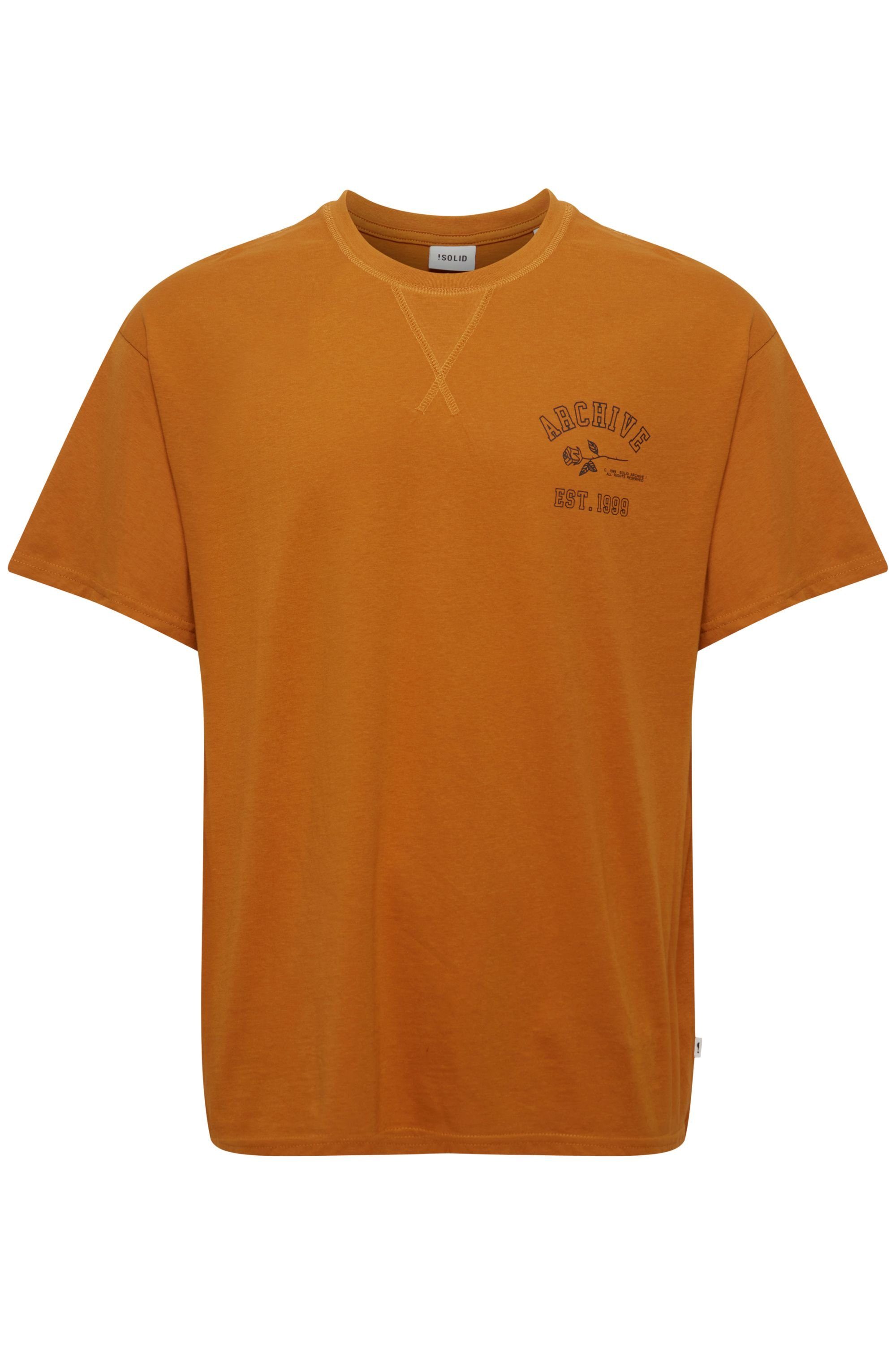 Solid T-Shirt SDGeert - 21107867 Brown Sudan (181160)