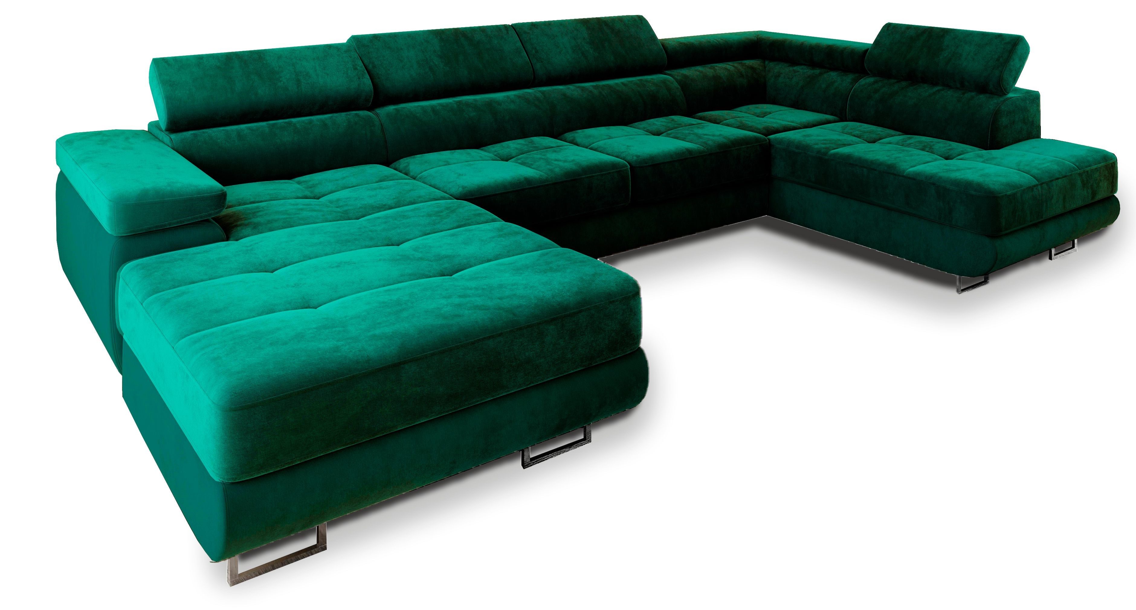 Masseno Ecksofa CASONE mit Schlaffunktion U-Form, günstig online kaufen