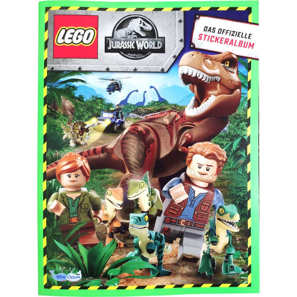 Blue Ocean Bücher-Adventskalender LEGO Jurassic-World - Sammelsticker - 1 Album
