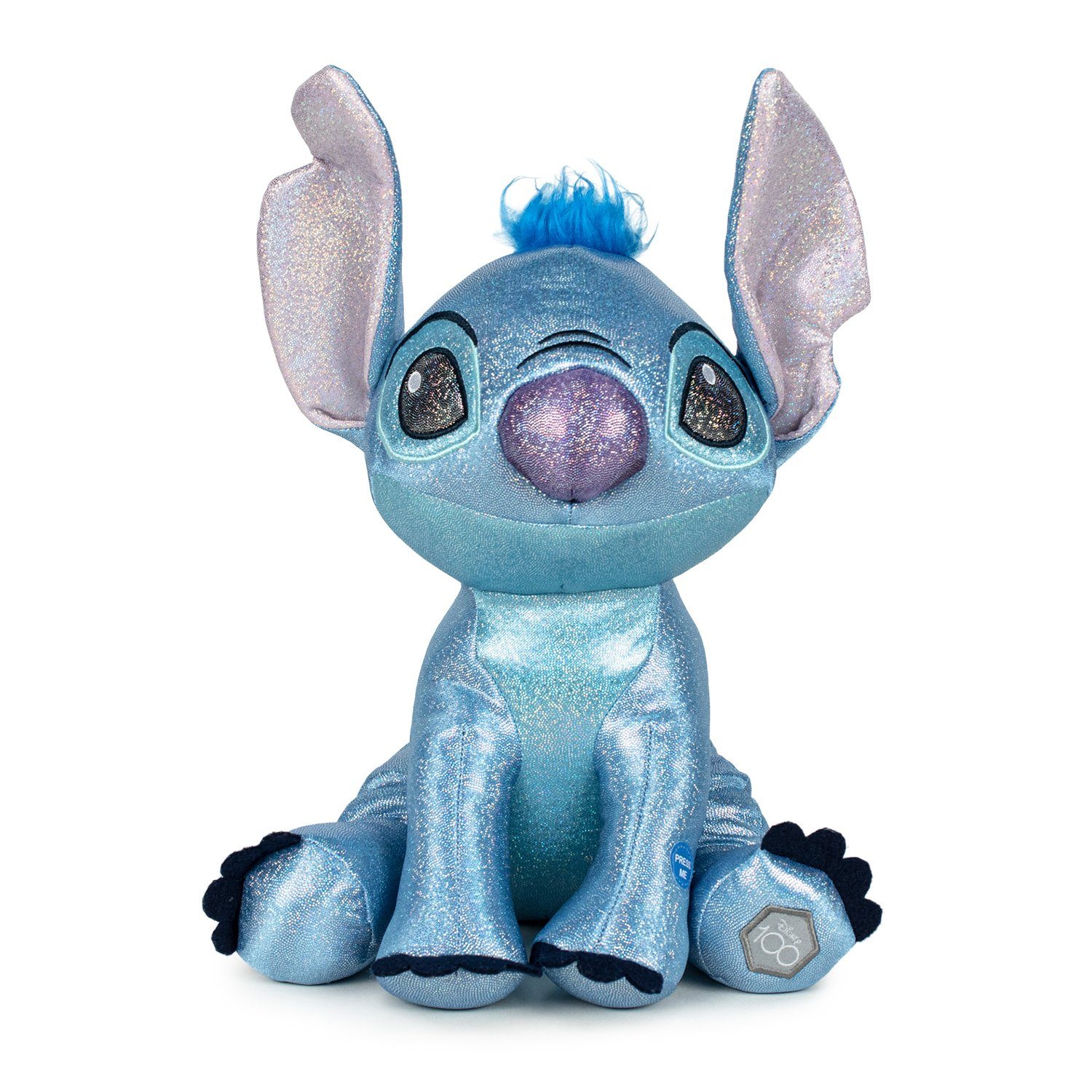 Play by Play Plüschfigur Stitch Glitter Sitting 28cm W/ SOUND Plüschfigur mit Sound