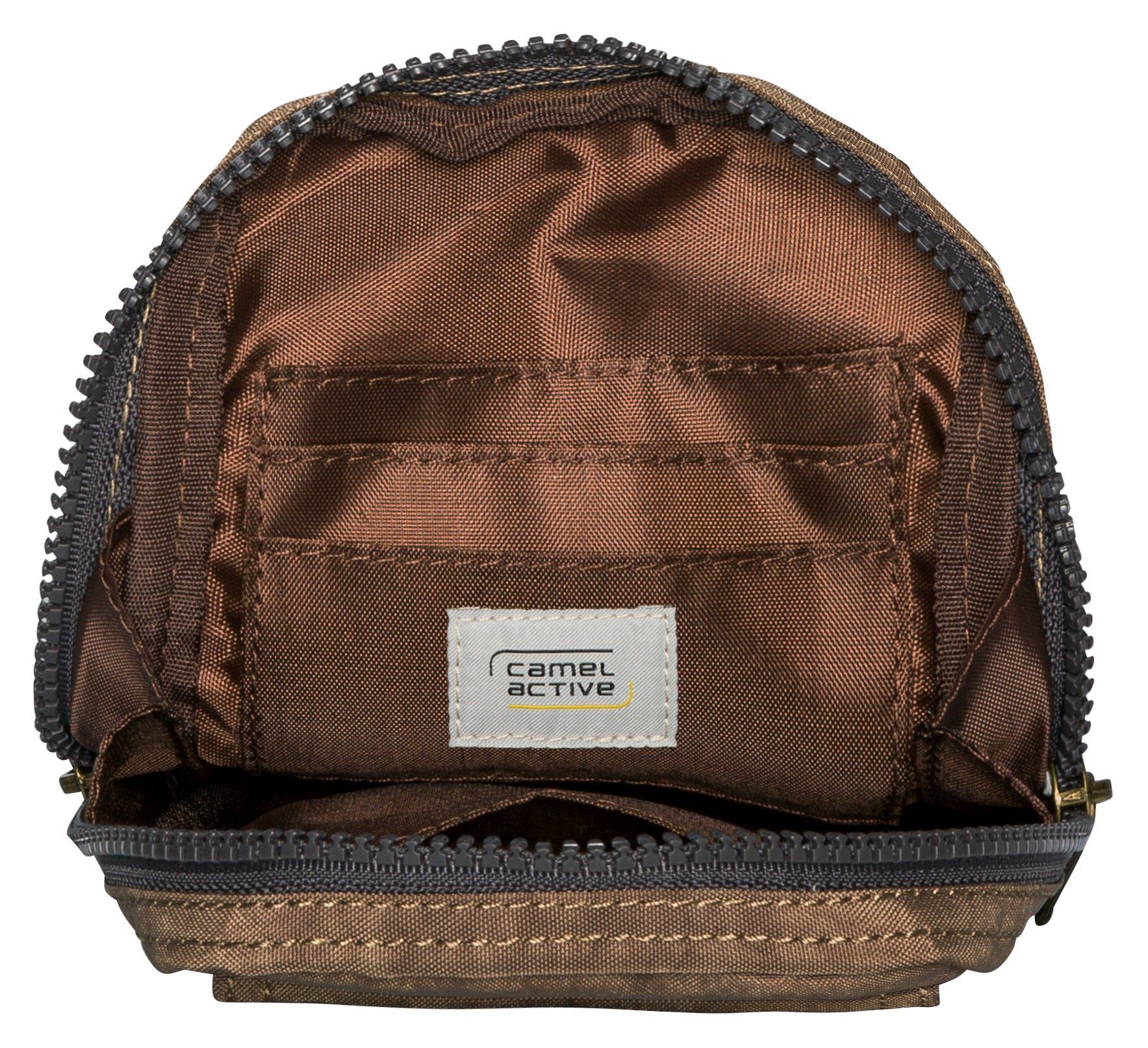 camel active Umhängetasche Journey, aus leichtem robusten Nylon, funktional perfekt für alle Lebenslagen