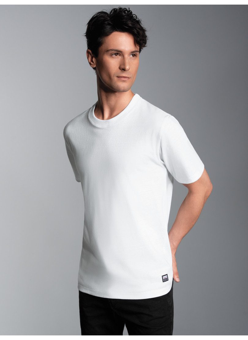 T-Shirt TRIGEMA Heavy T-Shirt aus 100% recycelter Baumwolle