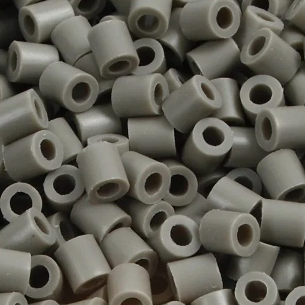 NABBI Bügelperlen PhotoPearls® Бисер Ø 5mm, 1.100 Stk., aschgrau (8)
