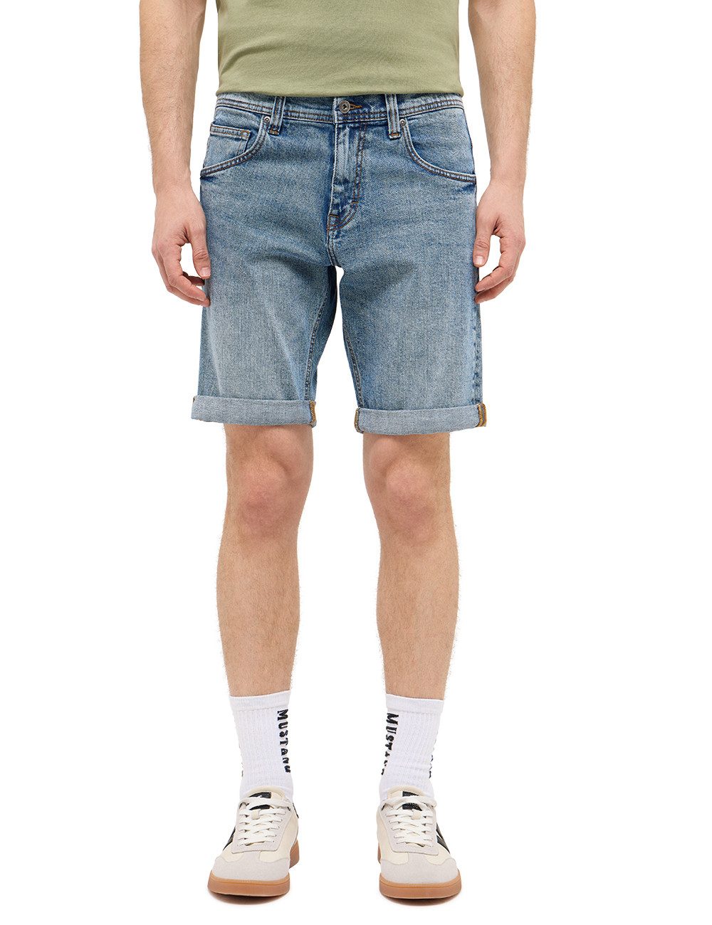 MUSTANG Straight-Jeans Herren Style Chicago Shorts Z