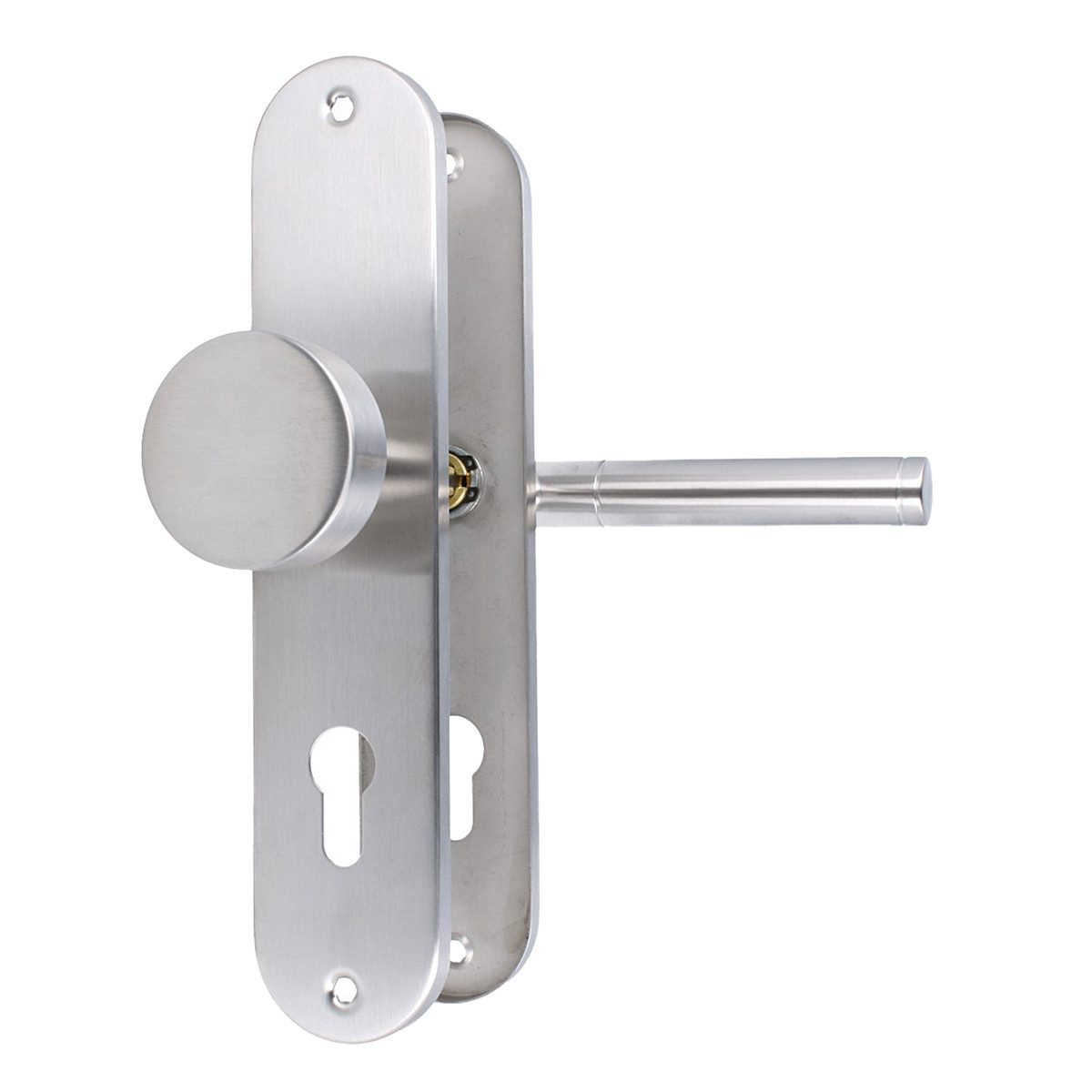 MS Beschläge Türgriff Edelstahl Langschildgarnitur Türdrücker Türklinke, Sc günstig online kaufen
