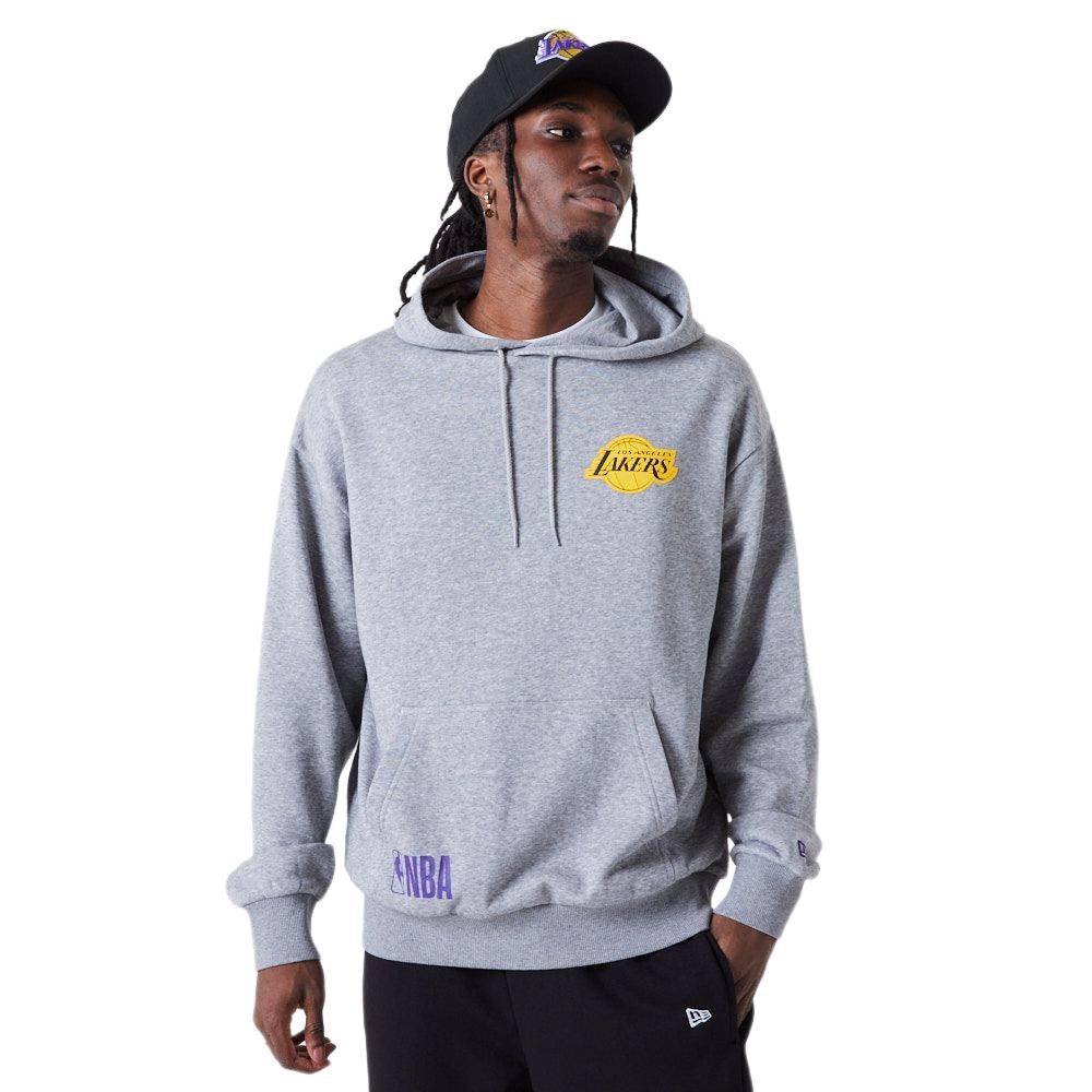 New Era Hoodie Hoodie New Era Logo Oversized Los Angeles Lakers