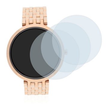 BROTECT flexible Panzerglasfolie für Xlyne X-Watch Siona XW Fit, Displayschutzglas, 3 Stück, Schutzglas Glasfolie klar