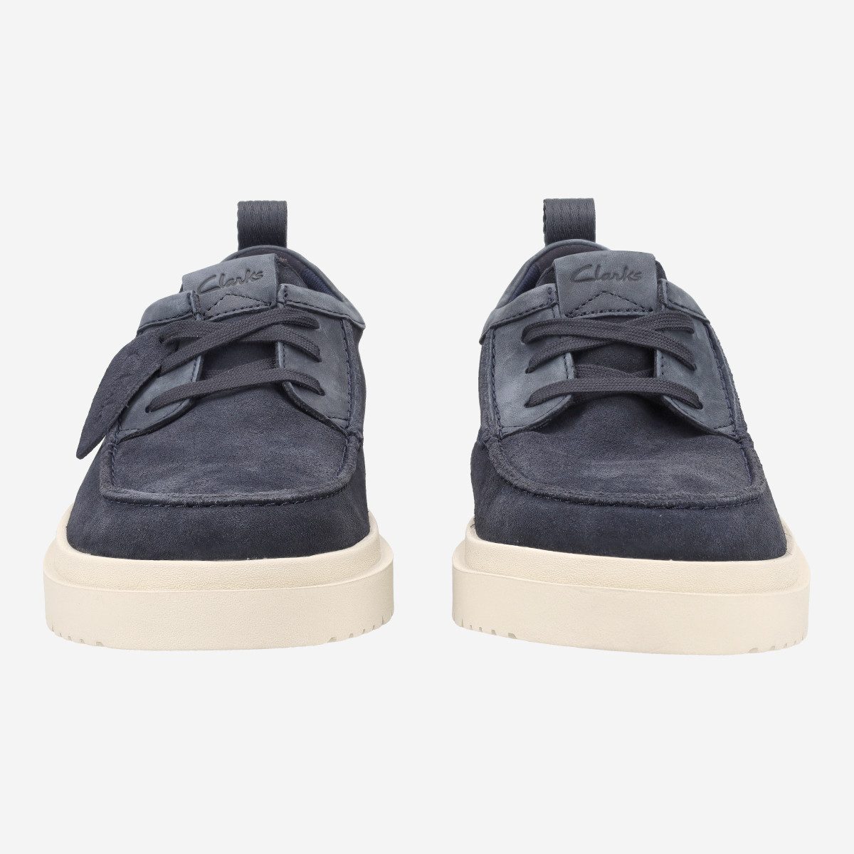 Clarks Polden Moc 26180866 7, Schnürschuhe in Blau für Herren Schnürschuh