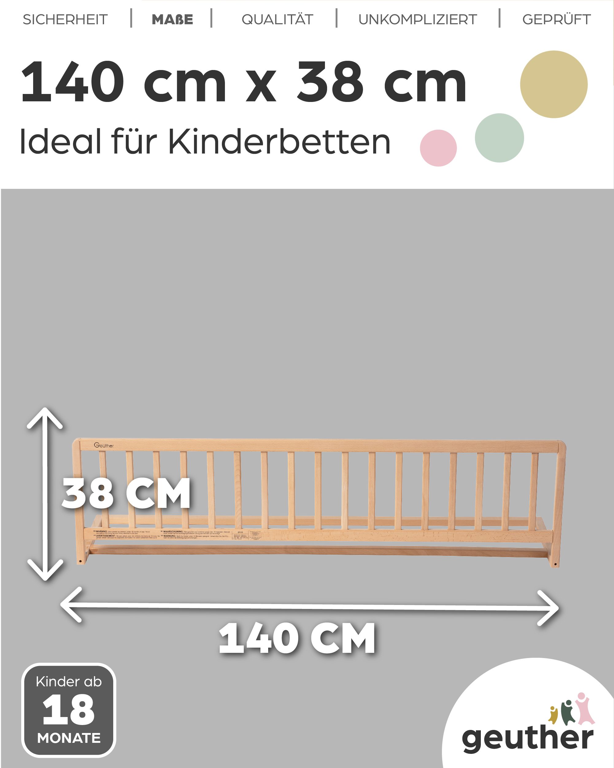 Geuther Bettschutzgitter