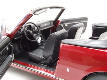 Norev Modellauto Peugeot 504 Cabrio 1969 rot Modellauto 1:18 Norev, Maßstab 1:18