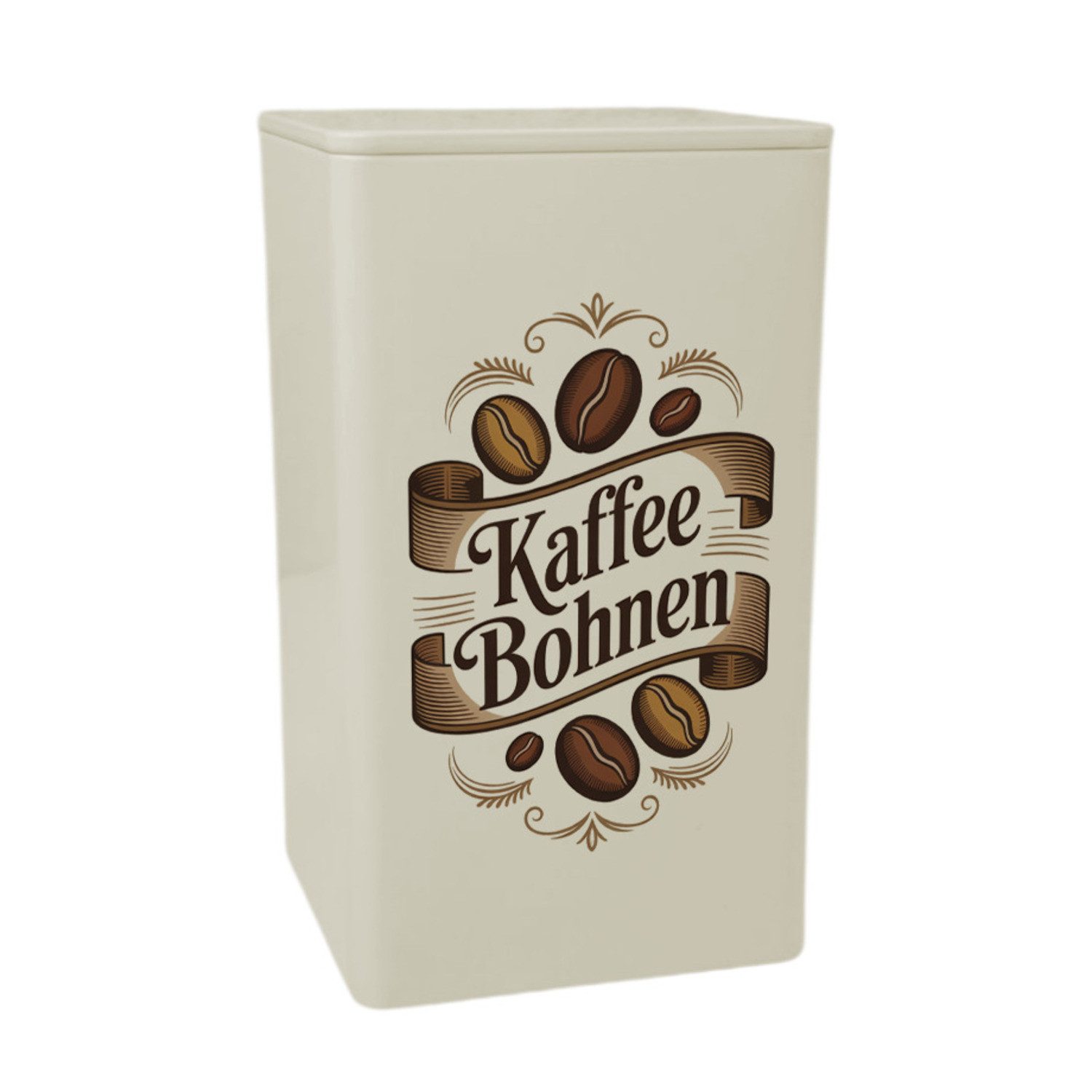 speecheese Aufbewahrungsdose Kaffeebohnen Vintage Emblem Dose 900ml für Kaffeeliebhaber