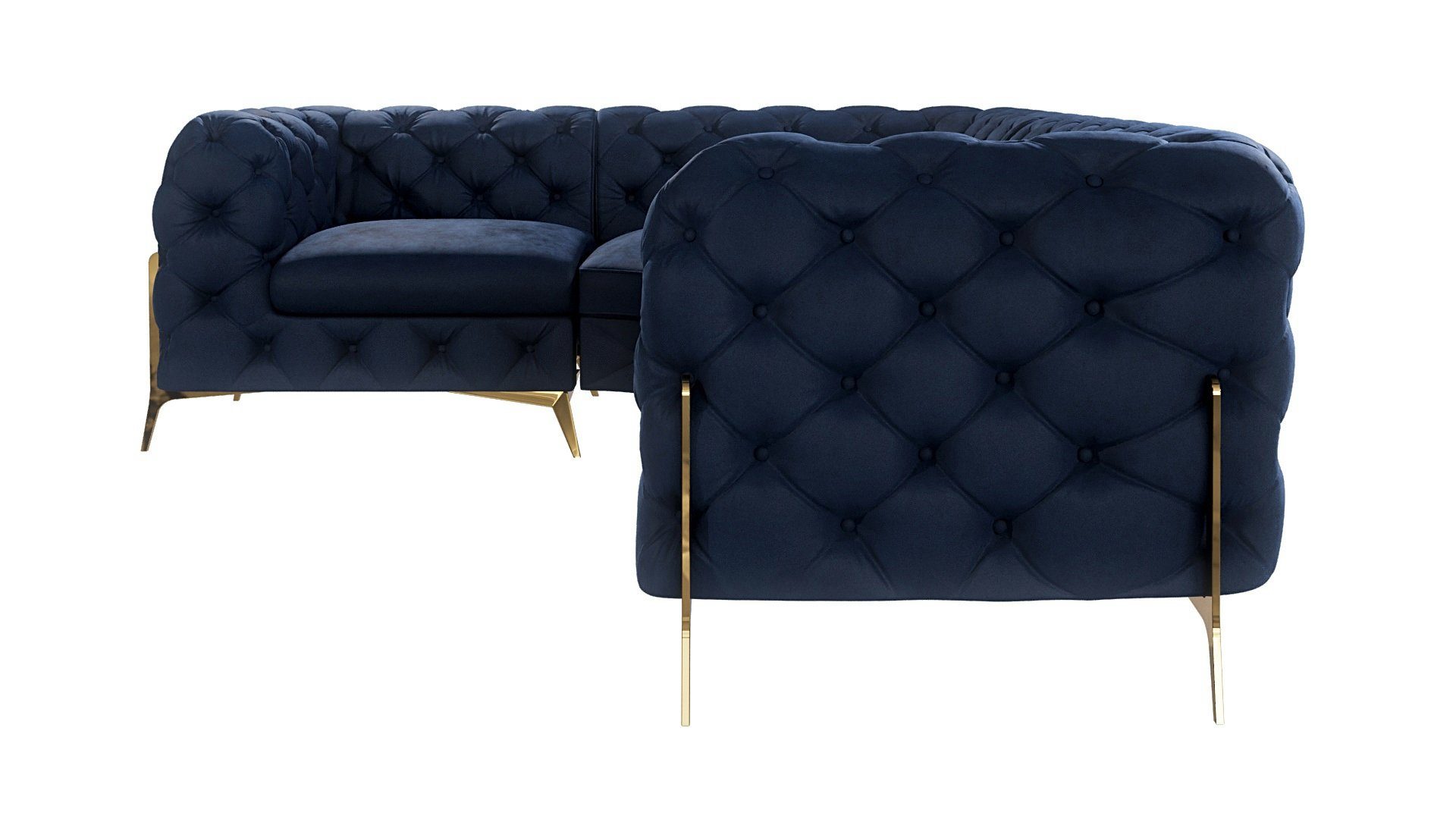 S-Style Möbel Ecksofa Ashley, Chesterfield mit günstig online kaufen