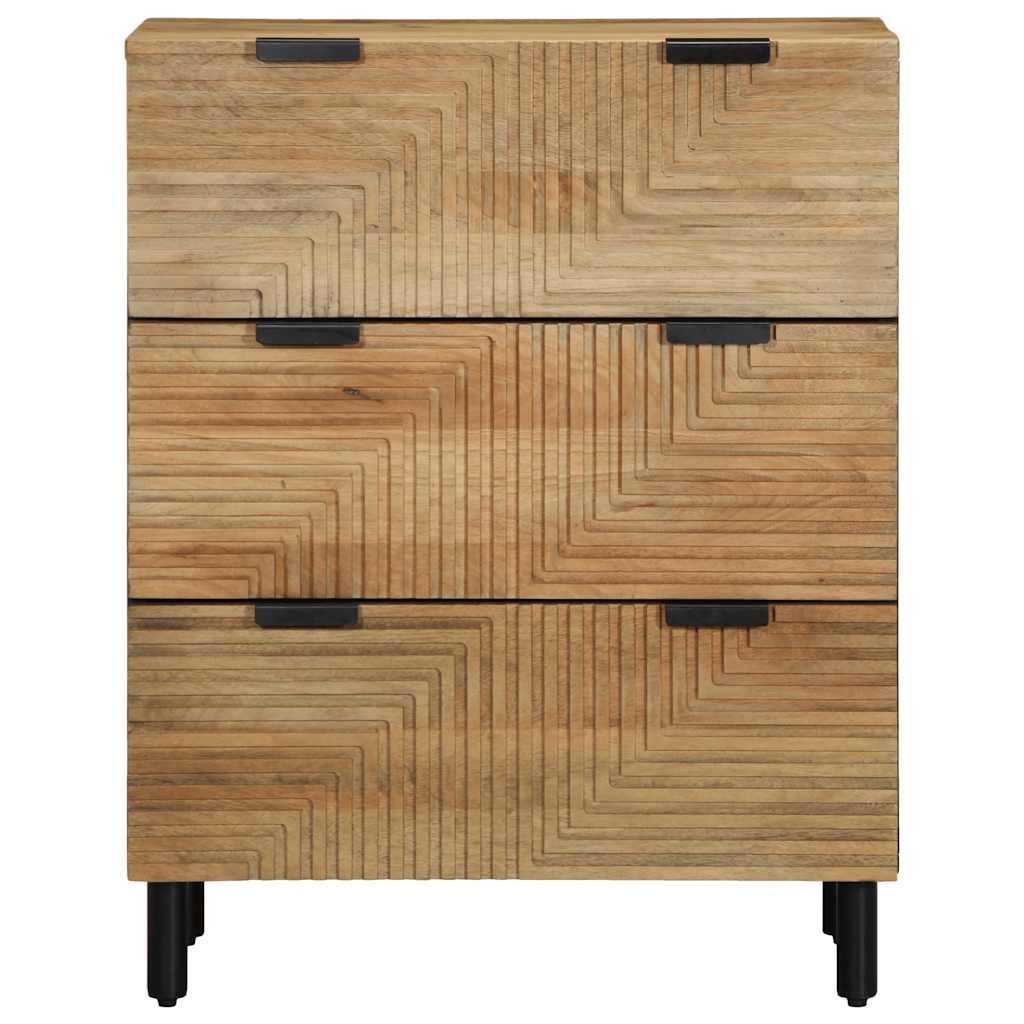 vidaXL Fächerschrank Sideboard Braun 60x33x75 cm günstig online kaufen
