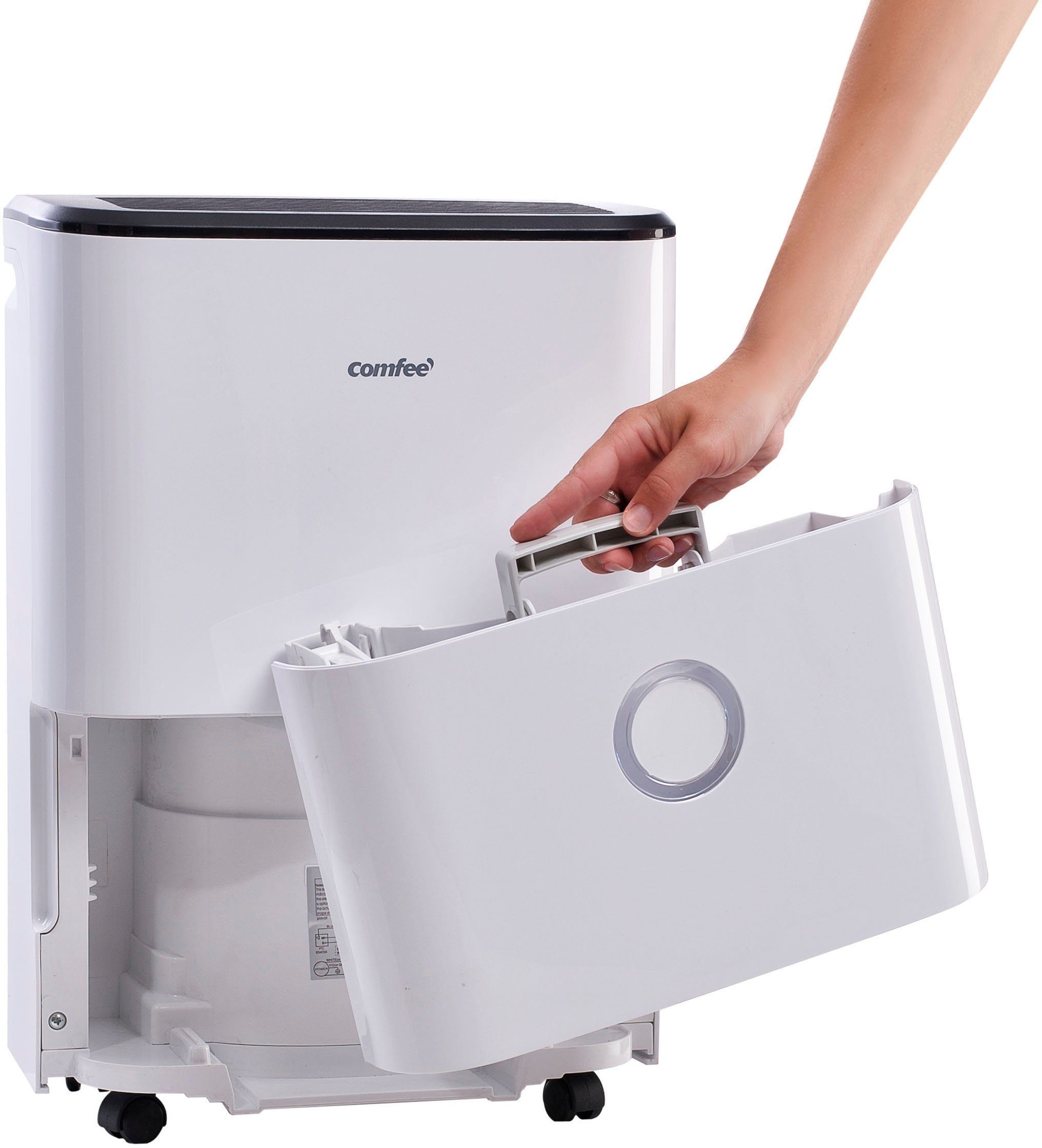 comfee Luftentfeuchter MDDF-16DEN7, Entfeuchtung 16 l/Tag, Tank 3 l, bis 32m² große Räume geeignet