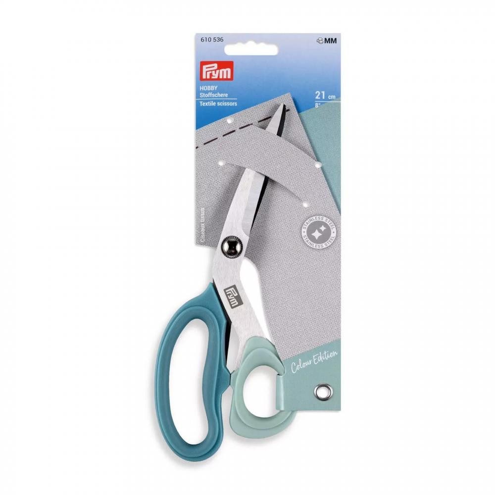 Prym Stoffscheren - Stoffschere Hobby mit ergonomischem Griff (21 cm)