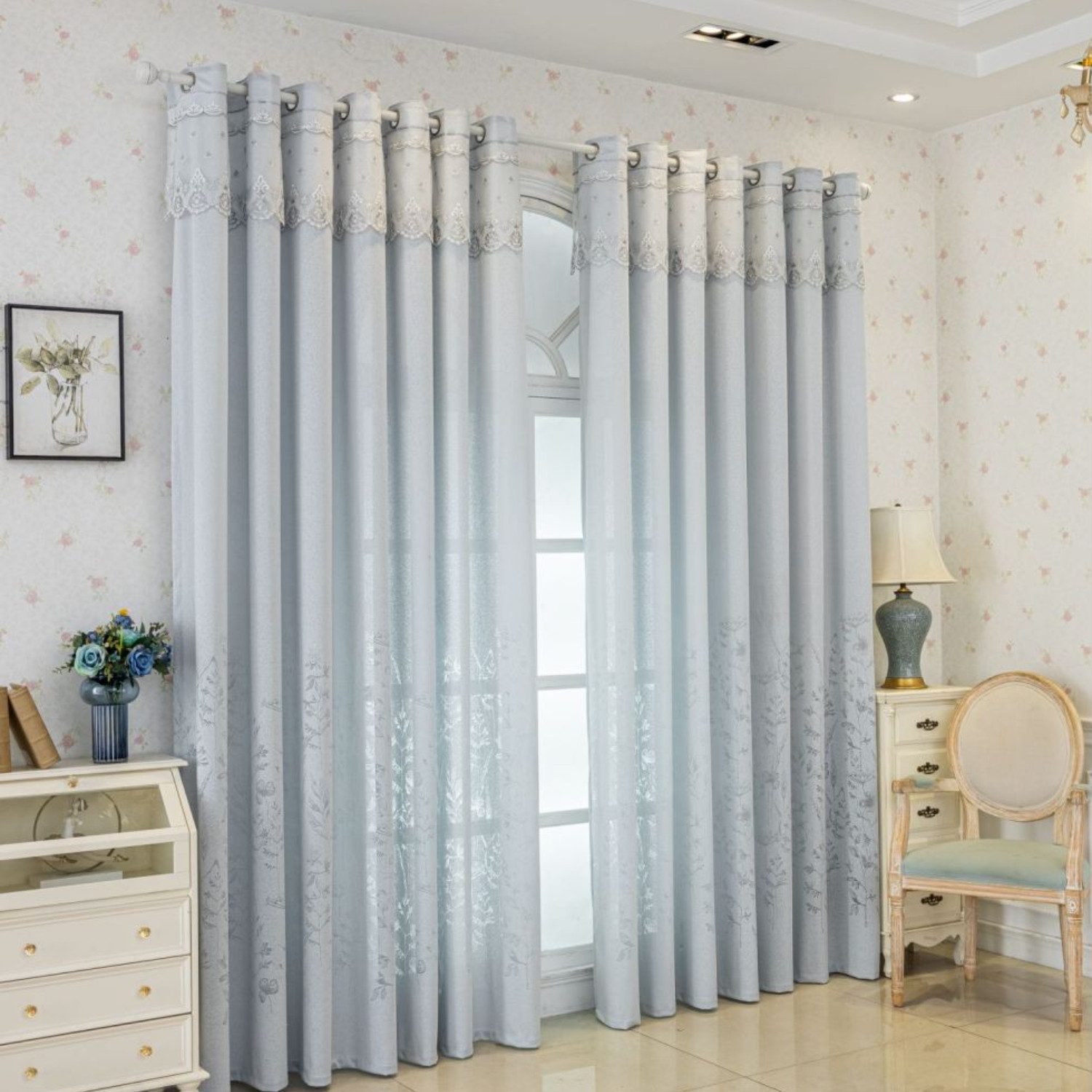 BYSURE Vorhang, (2 St), Voile Vorhang günstig online kaufen