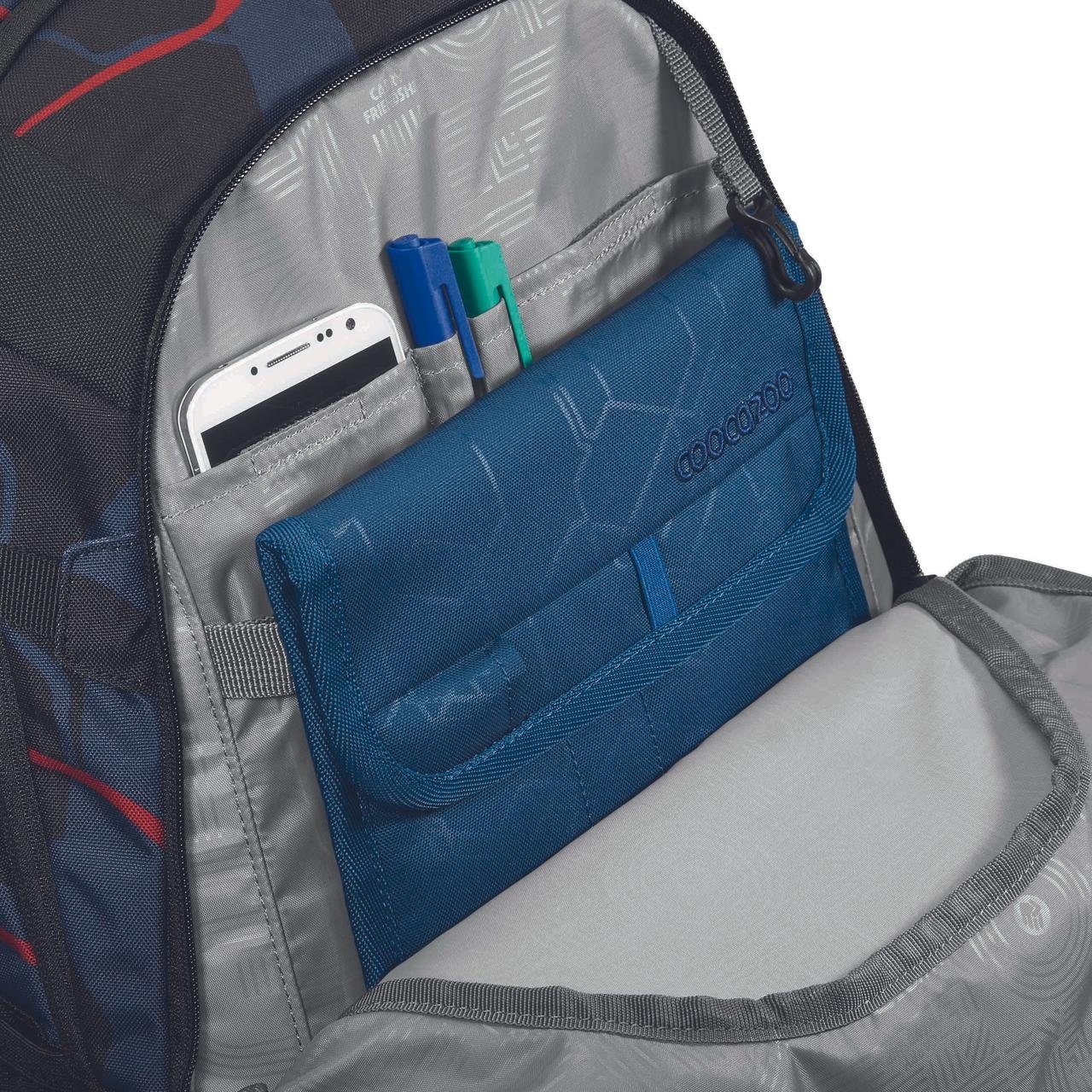 coocazoo Schulranzen Schulrucksack-Set MATE Lava Lines günstig online kaufen