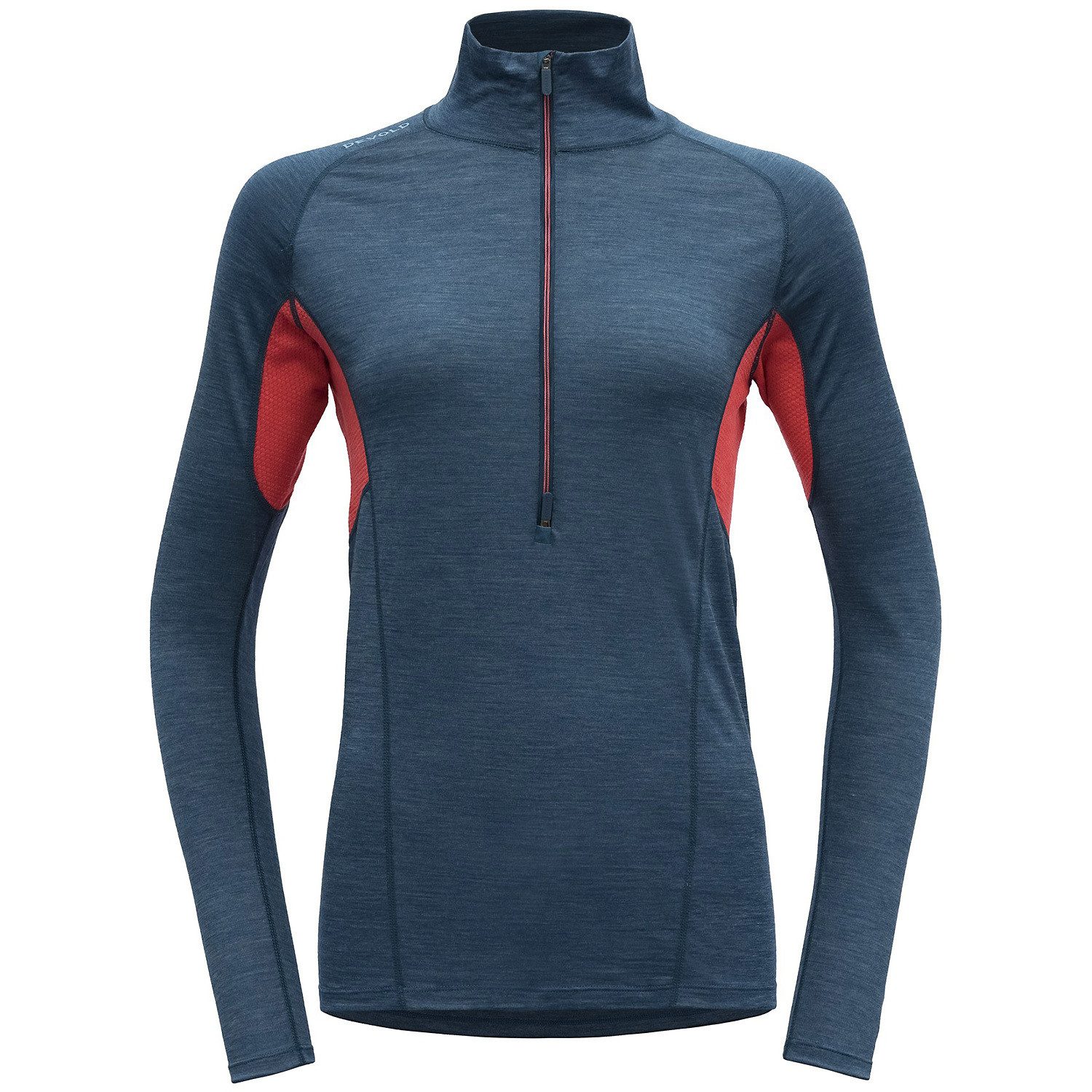 Devold Longsleeve Rollkragen W RUNNING MERINO 130 ZIP NECK