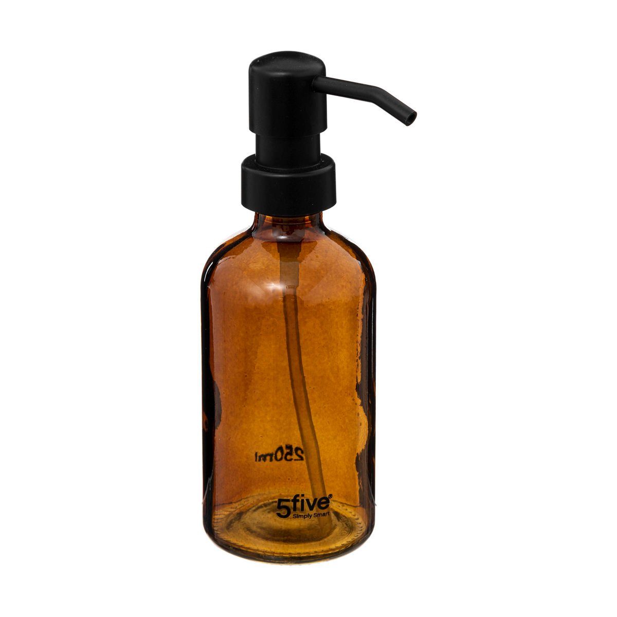 5five Simply Smart Seifenspender Seifenspender, Glas, 250 ml, (einzeln)