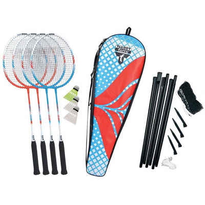 Talbot-Torro Badmintonschläger Premium Badminton Set 4-Fighter